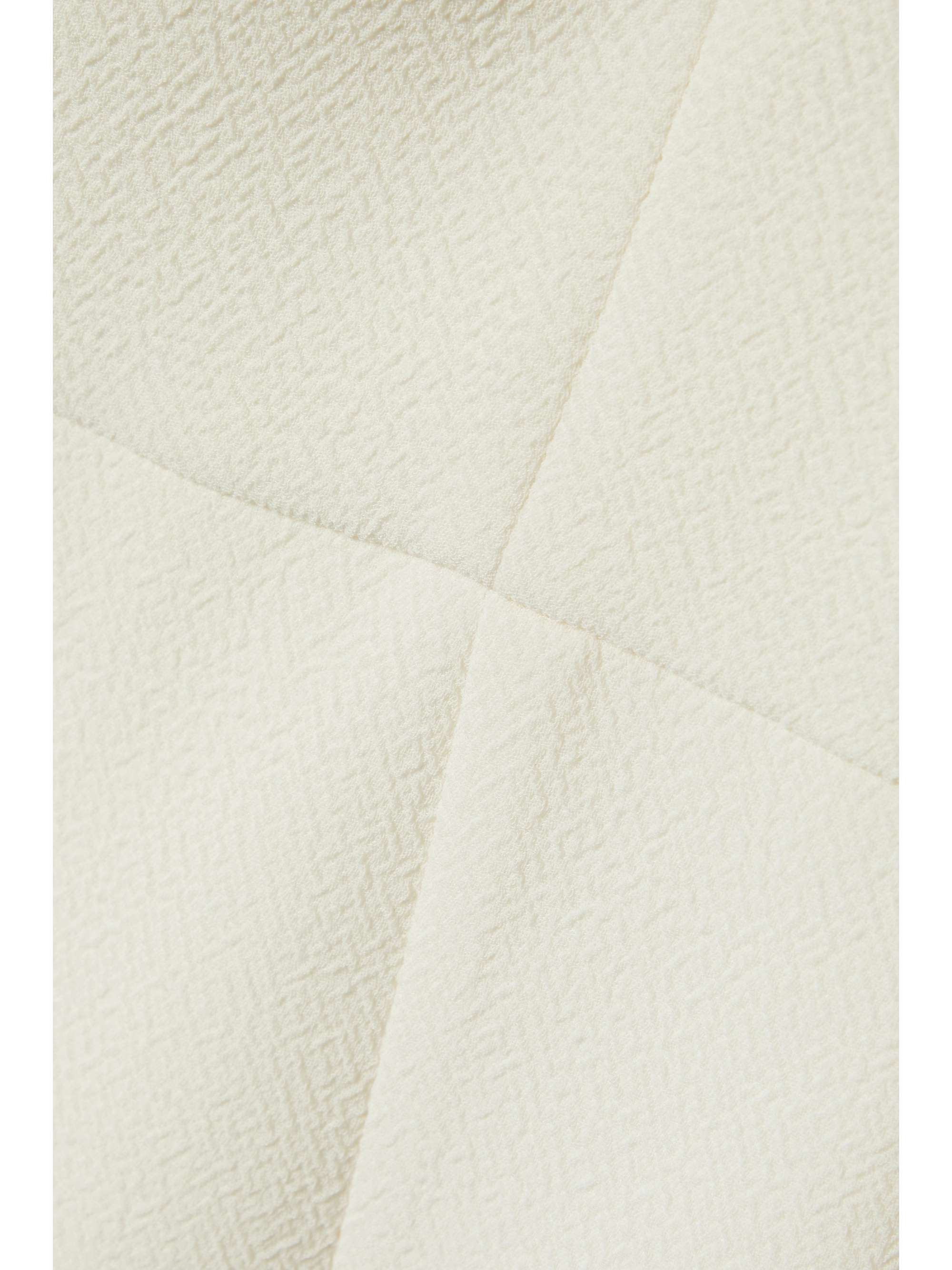 EMILIA WICKSTEAD Switzy cape-effect cloqué midi dress