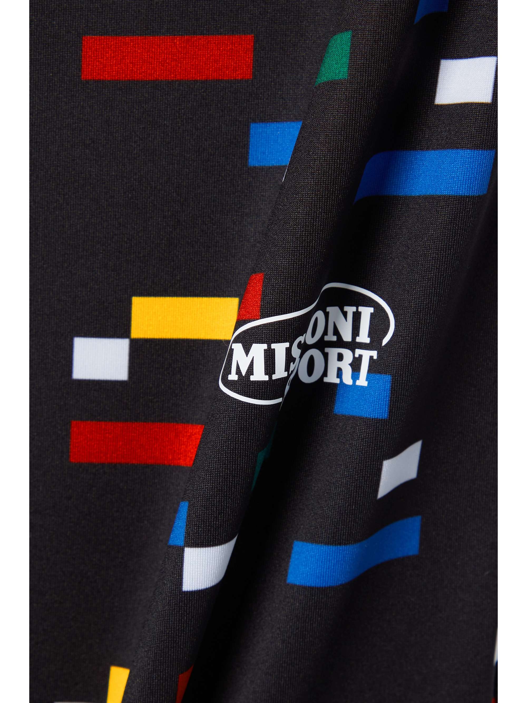 MISSONI Mesh-trimmed printed stretch leggings