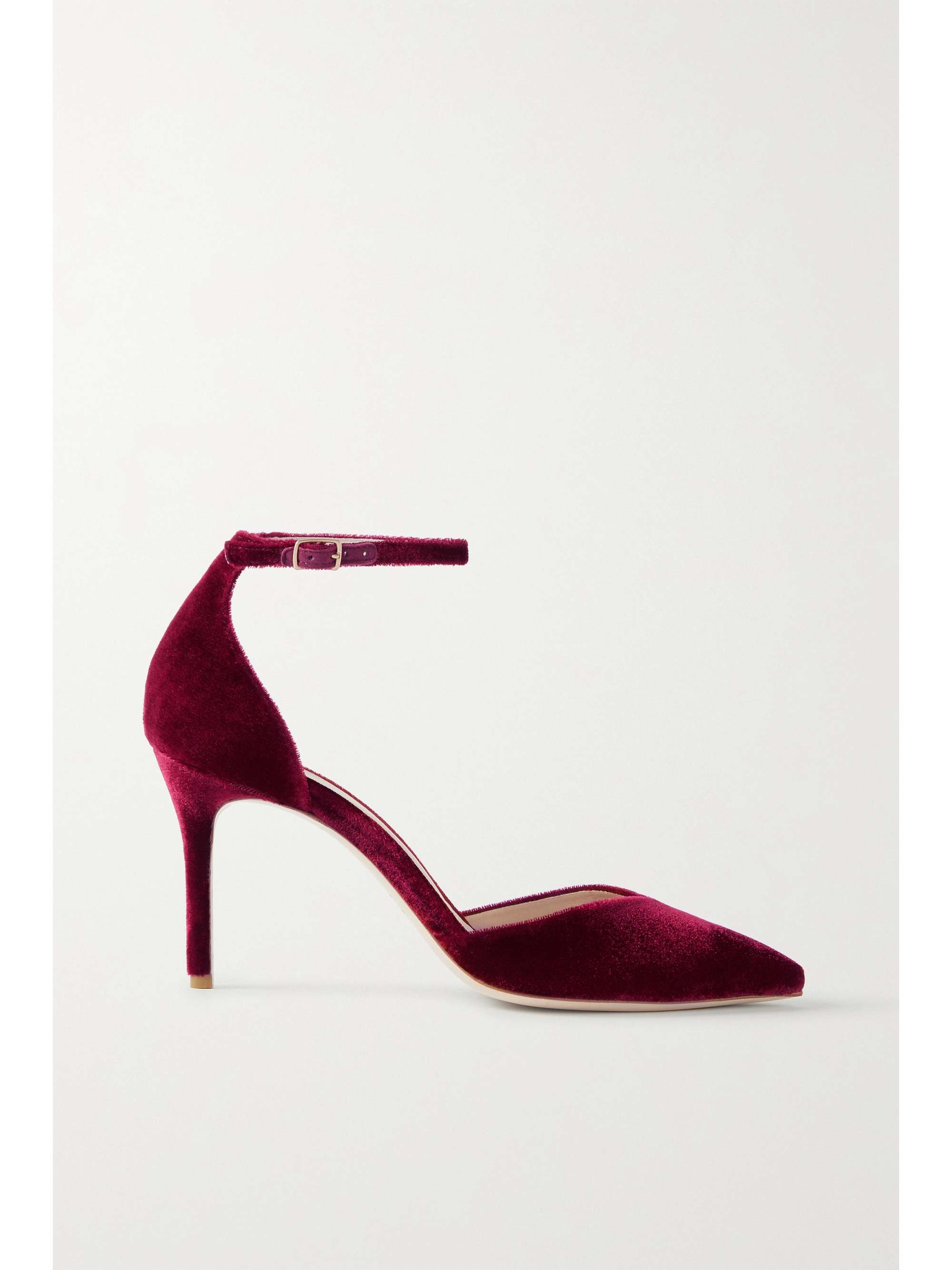 Velvet pumps