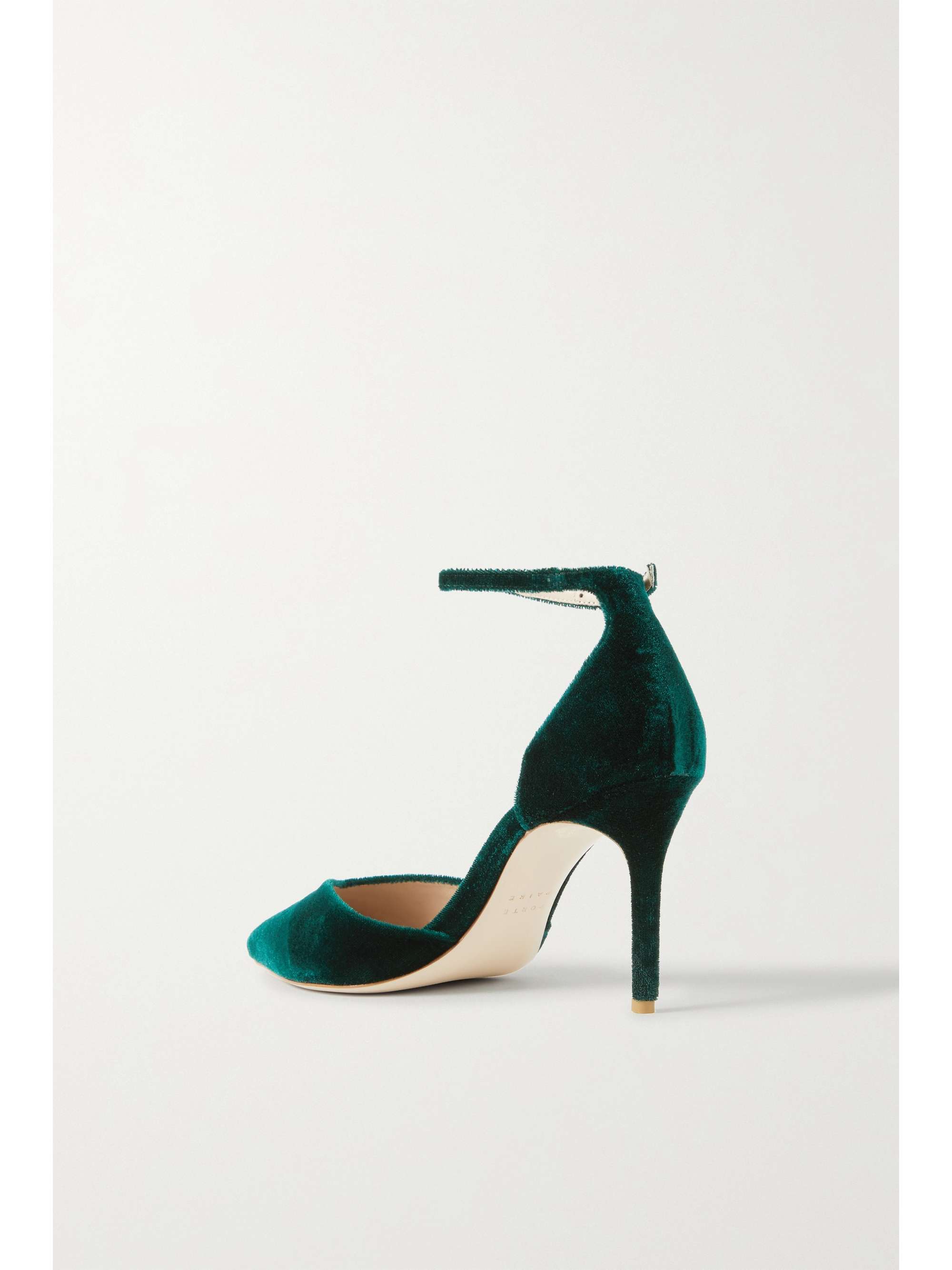 PORTE & PAIRE Velvet pumps