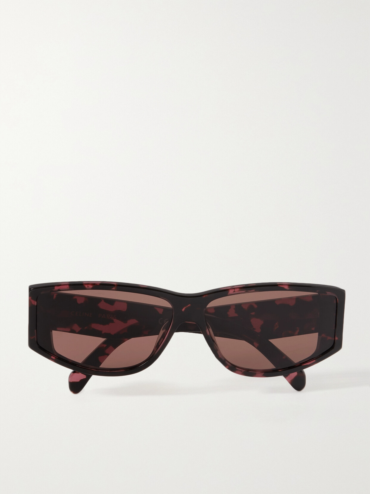 CELINE Eyewear - D-frame Tortoiseshell Acetate And Gold-tone Sunglasses - one size