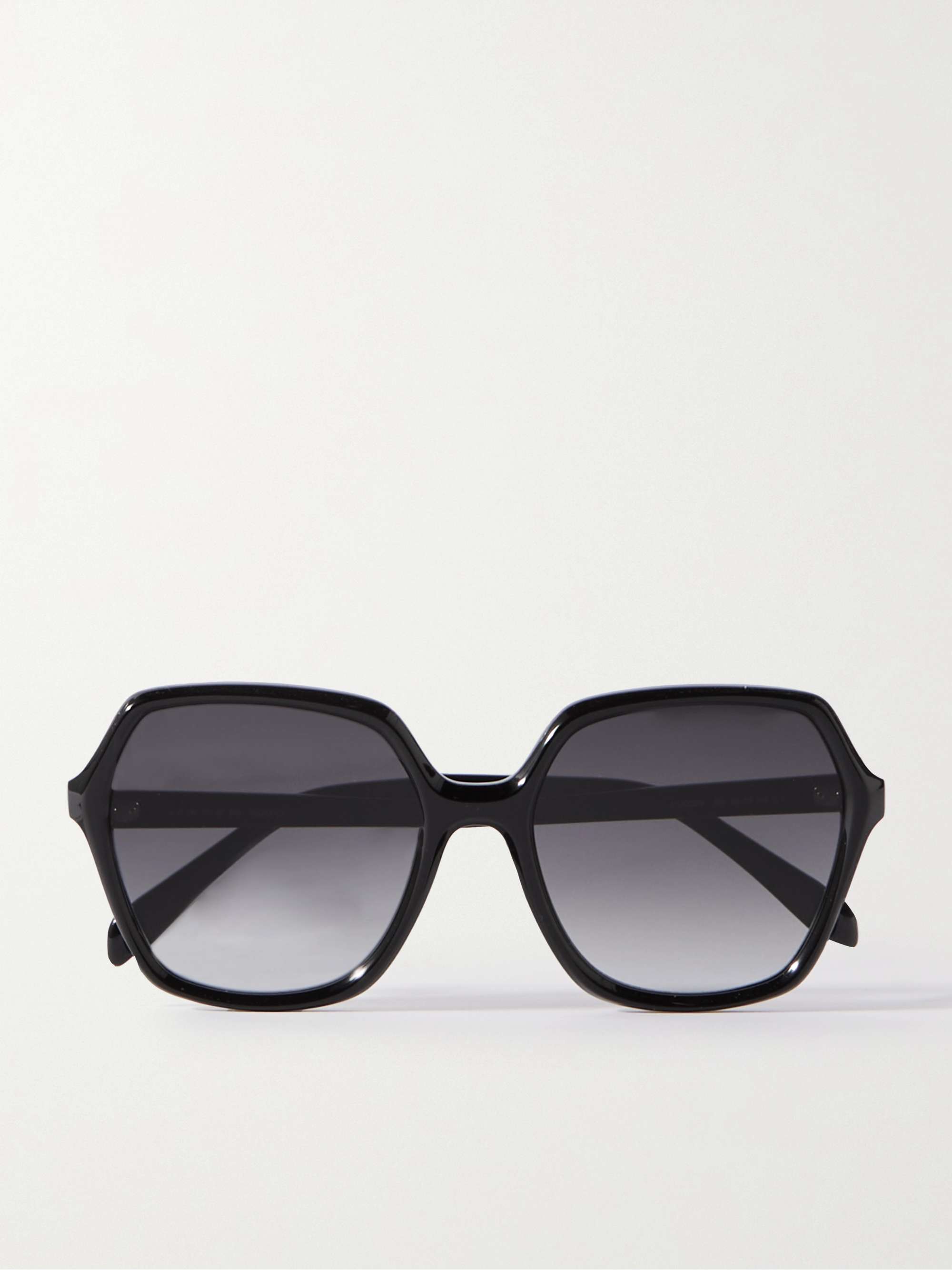 Celine Black Square Gradient Sunglasses