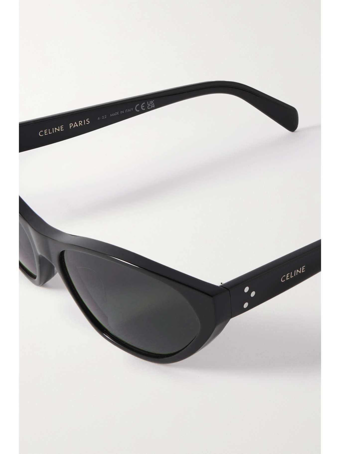 CELINE EYEWEAR Cateye acetate sunglasses NETAPORTER