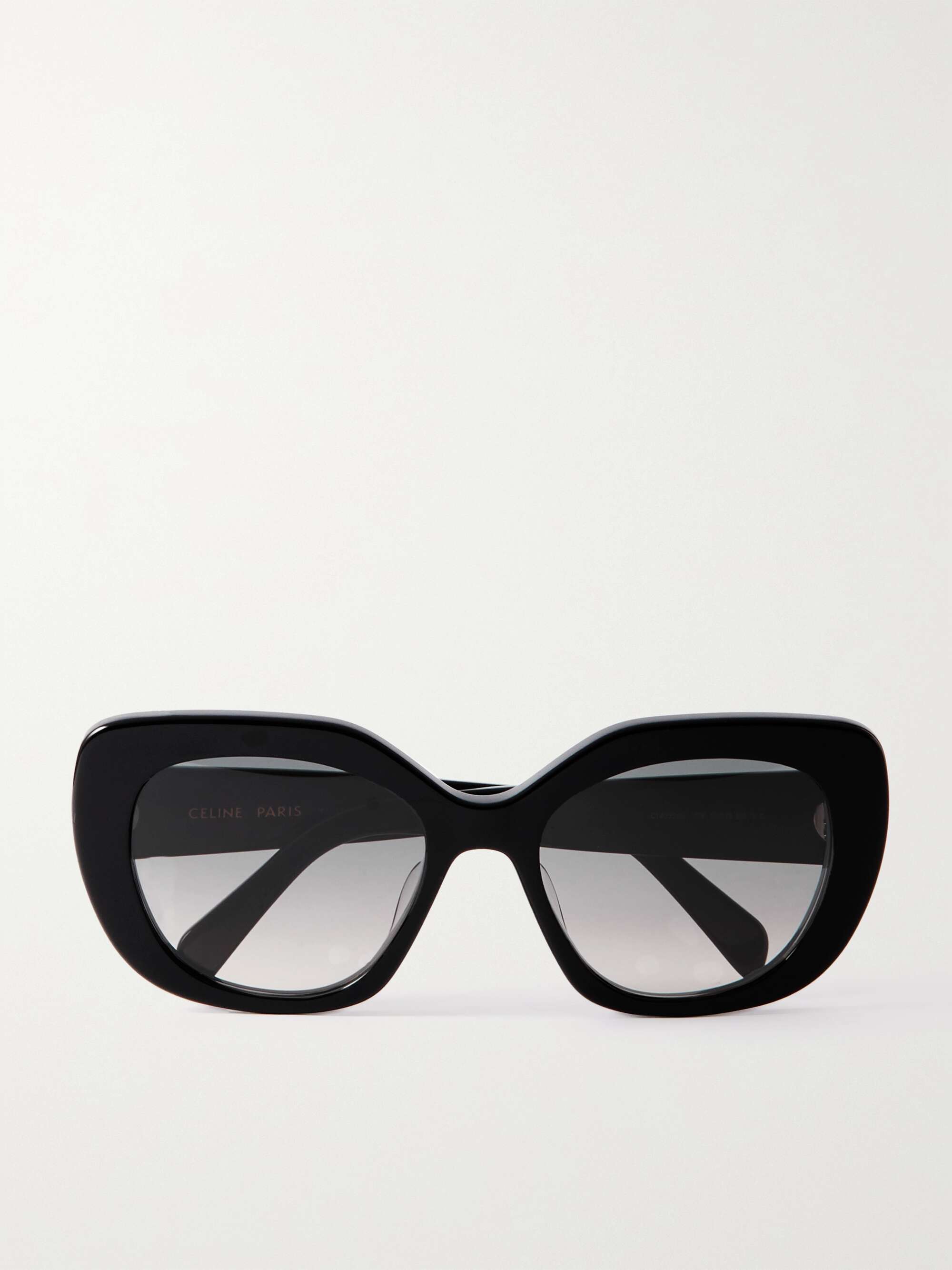 CELINE EYEWEAR Oversized cat-eye acetate sunglasses | NET-A-PORTER