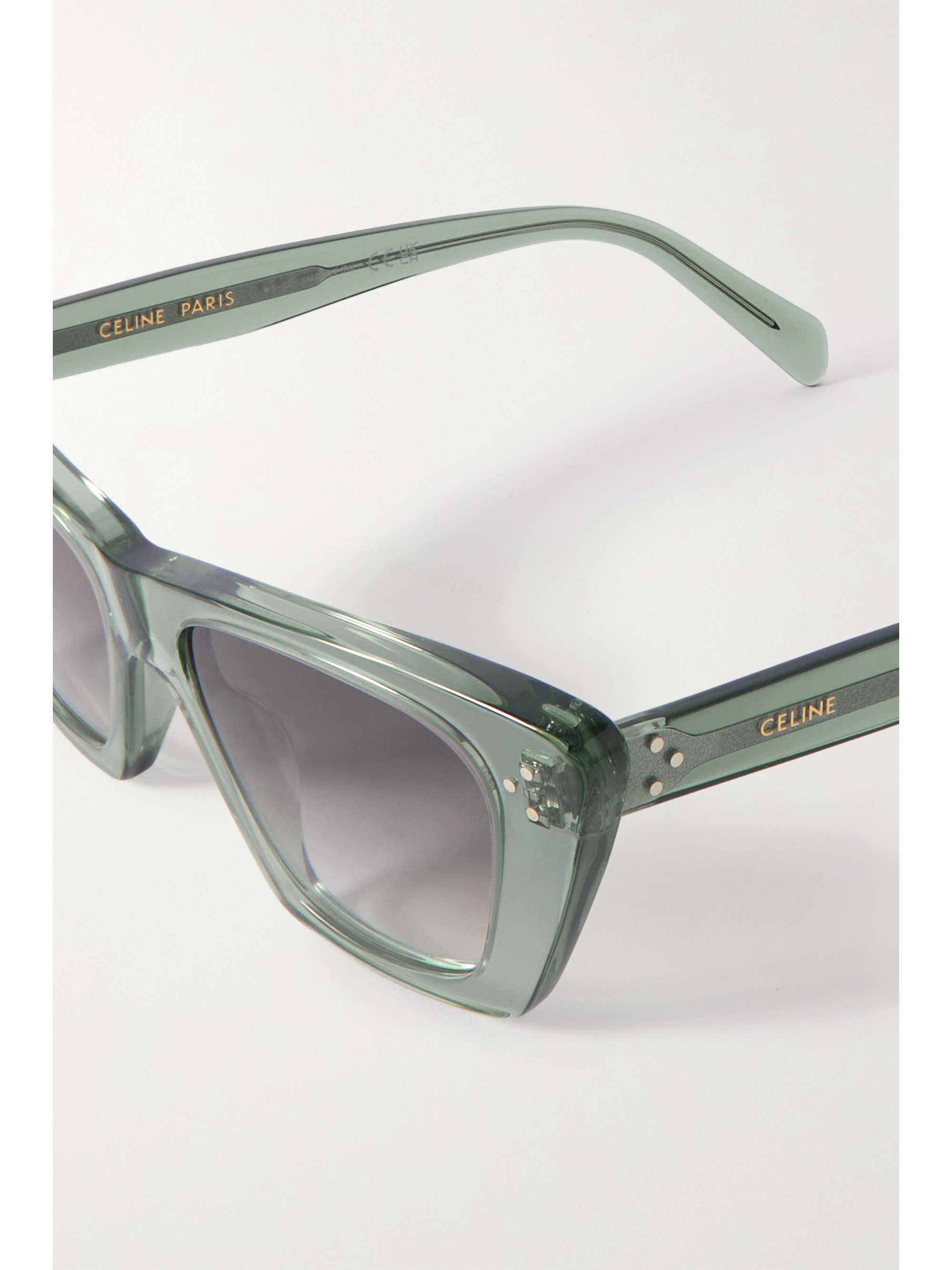 CELINE EYEWEAR Cat-eye acetate sunglasses