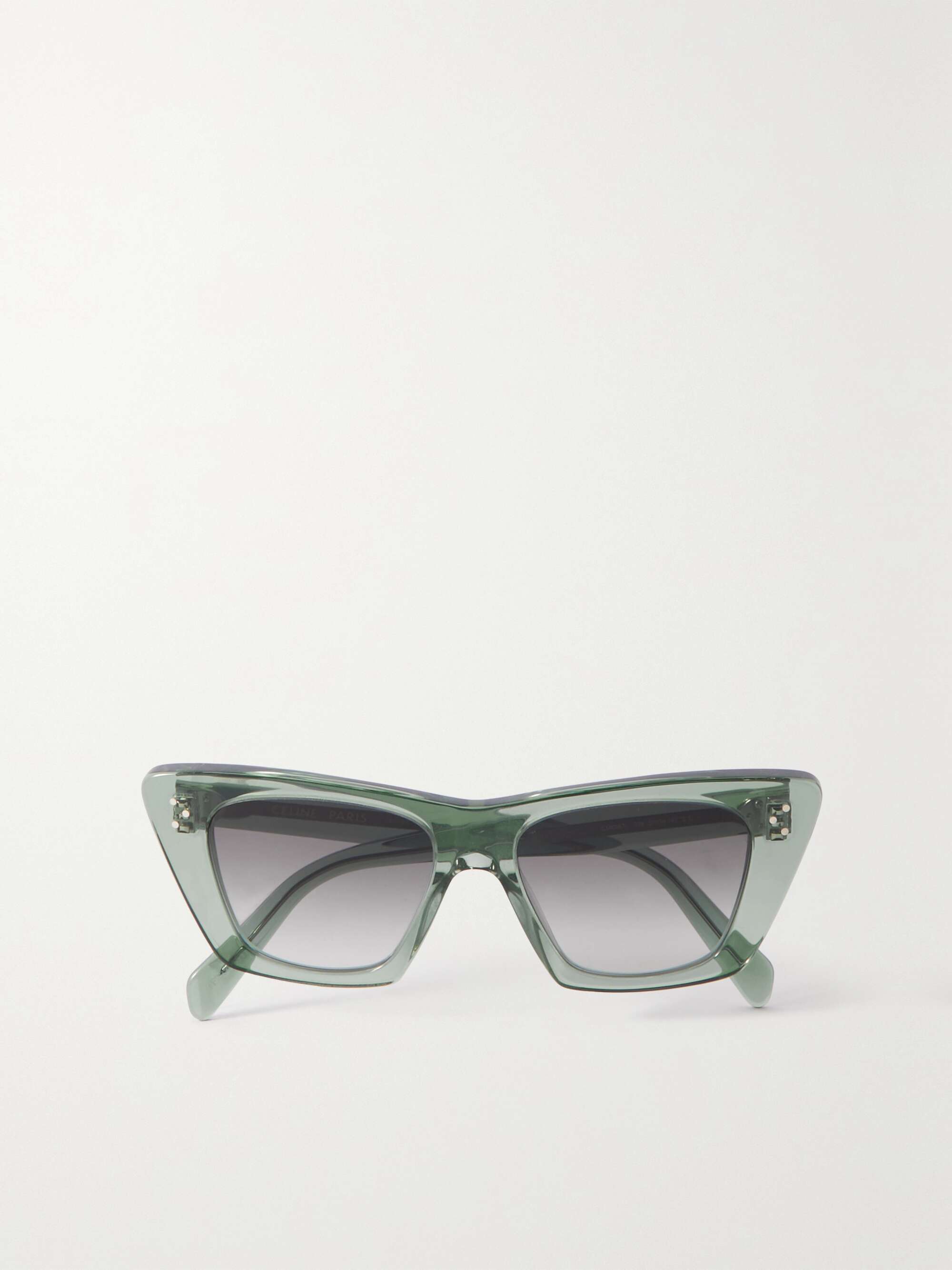 CELINE EYEWEAR Cat-eye acetate sunglasses | NET-A-PORTER