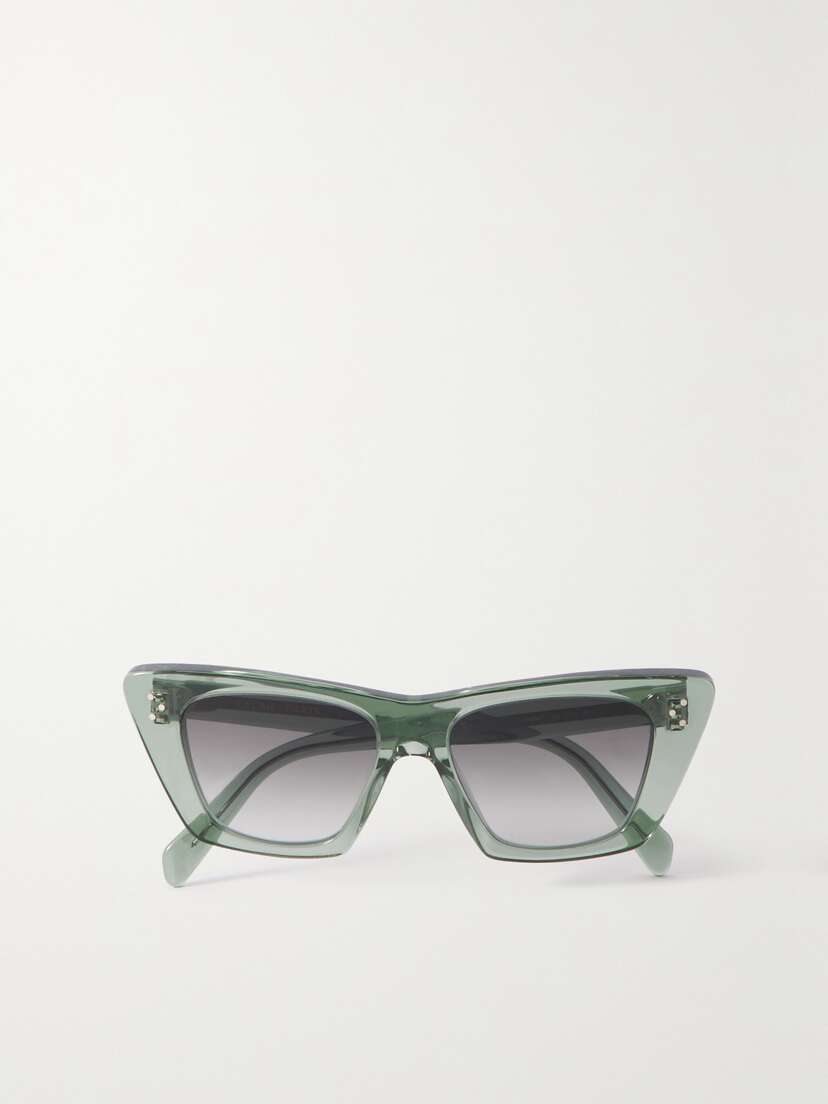 CELINE Eyewear Cat-eye Acetate Sunglasses