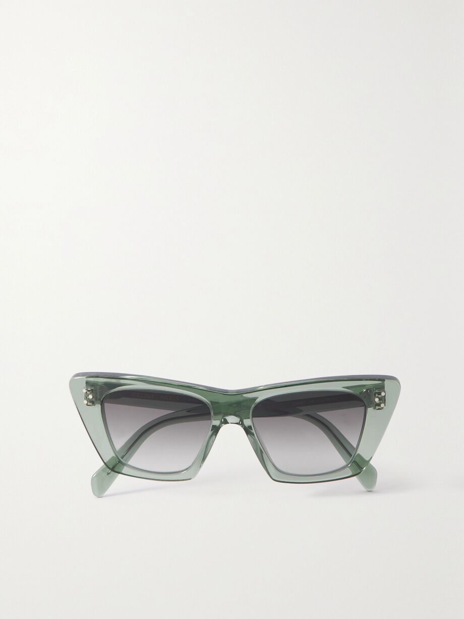 Cat-eye acetate sunglasses Celine