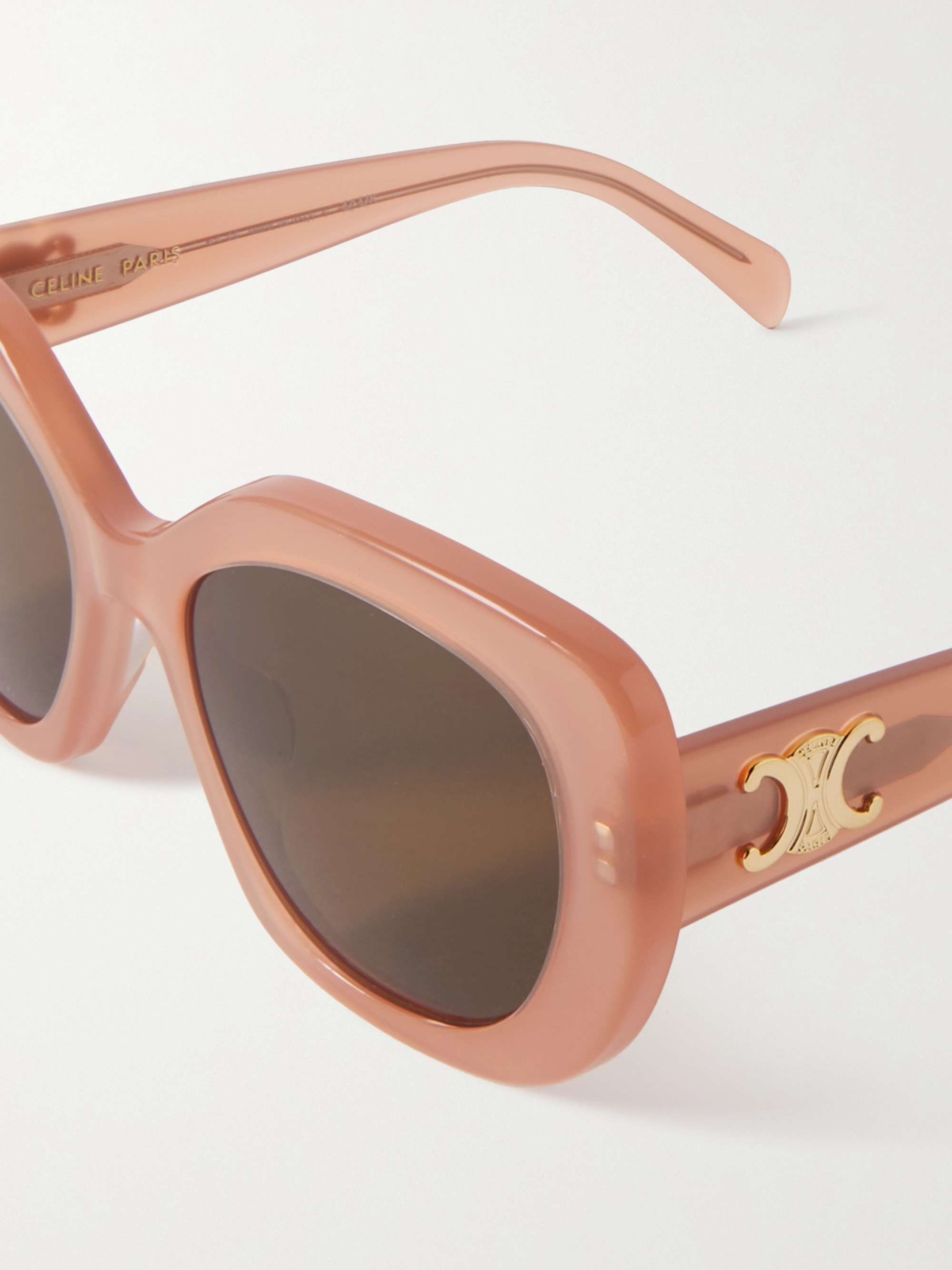 CELINE EYEWEAR Squareframe acetate sunglasses NETAPORTER