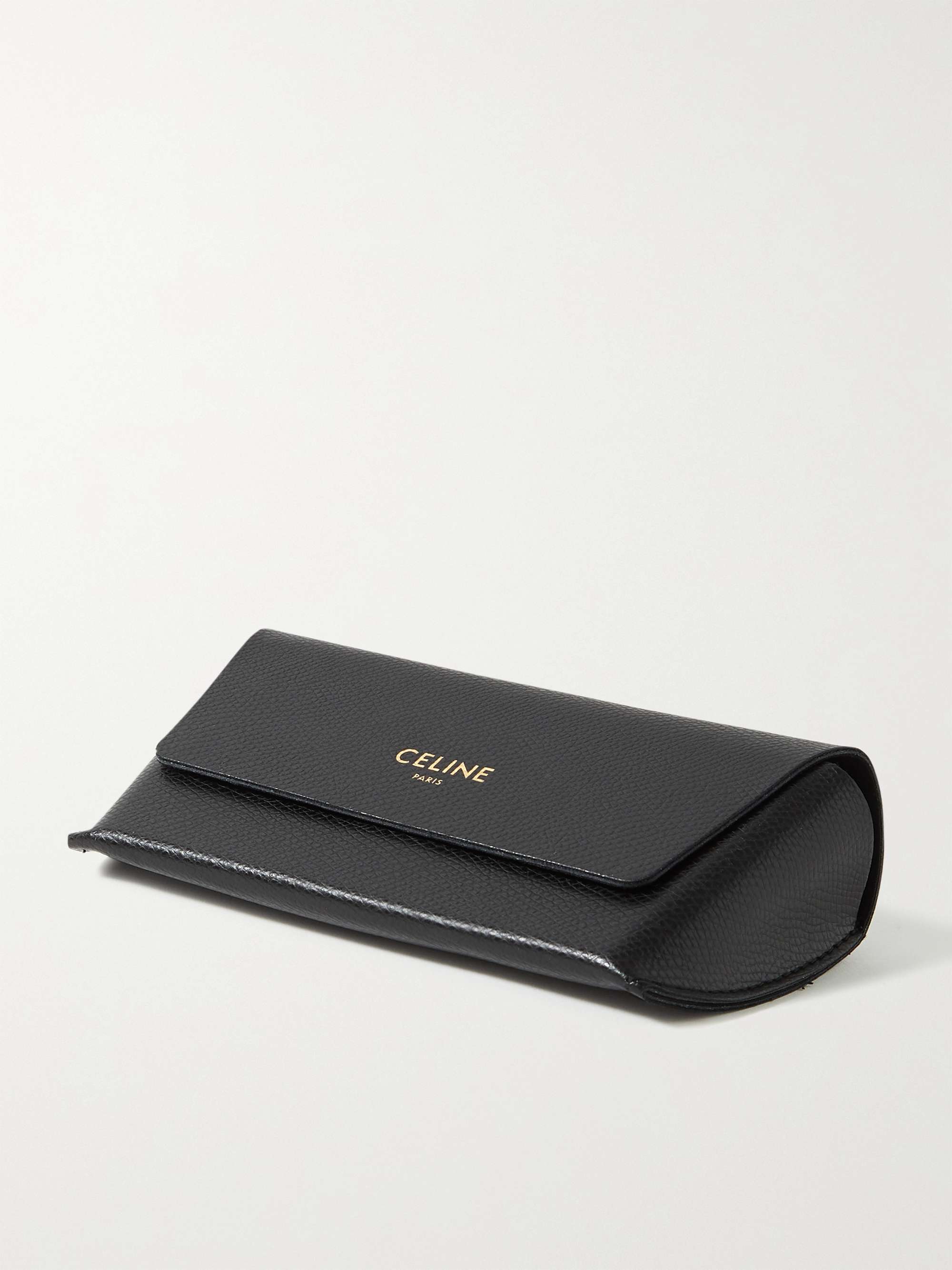 CELINE EYEWEAR Square-frame acetate sunglasses