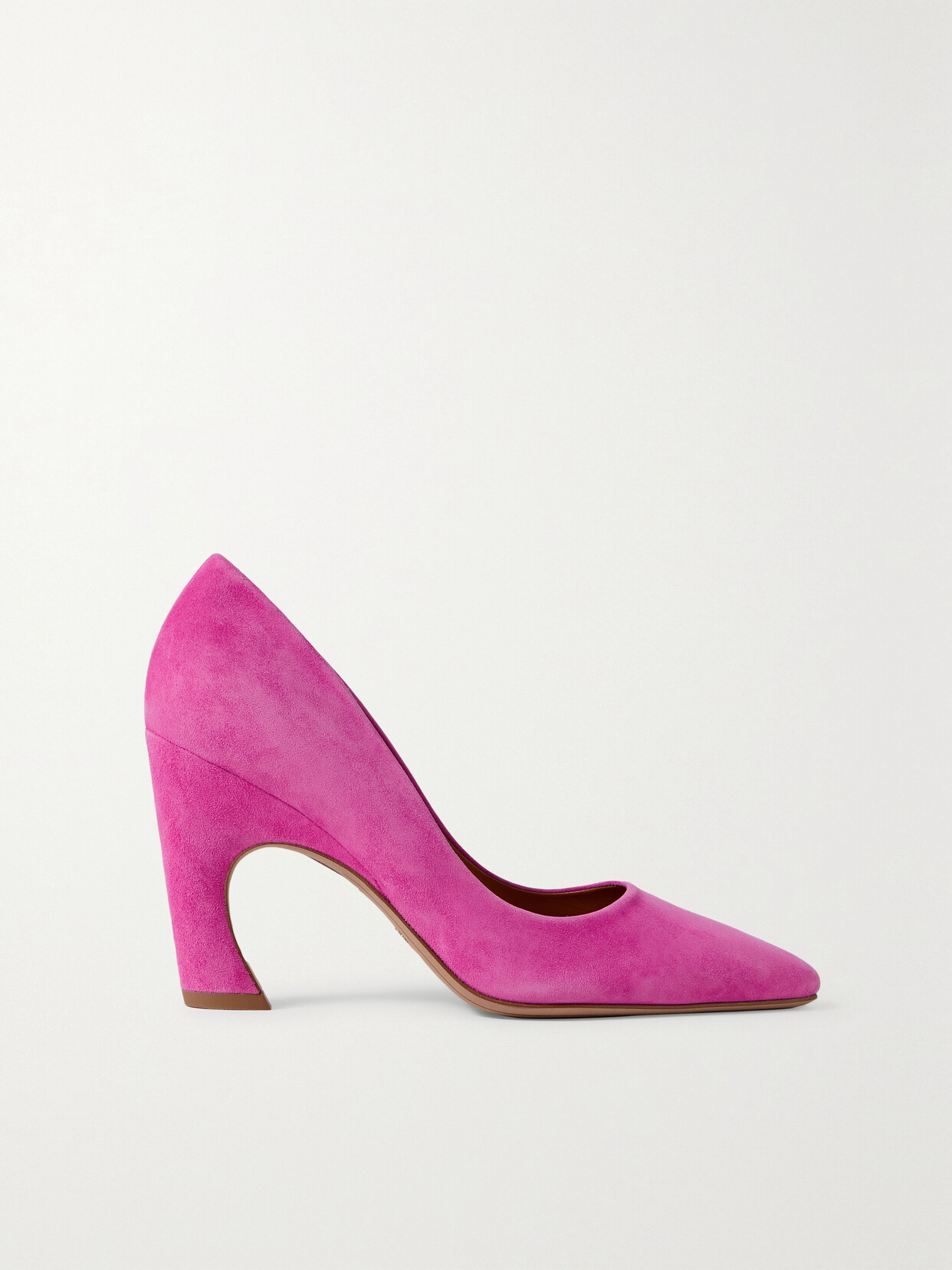 Chloé - + Net Sustain Oli Suede Pumps - Pink