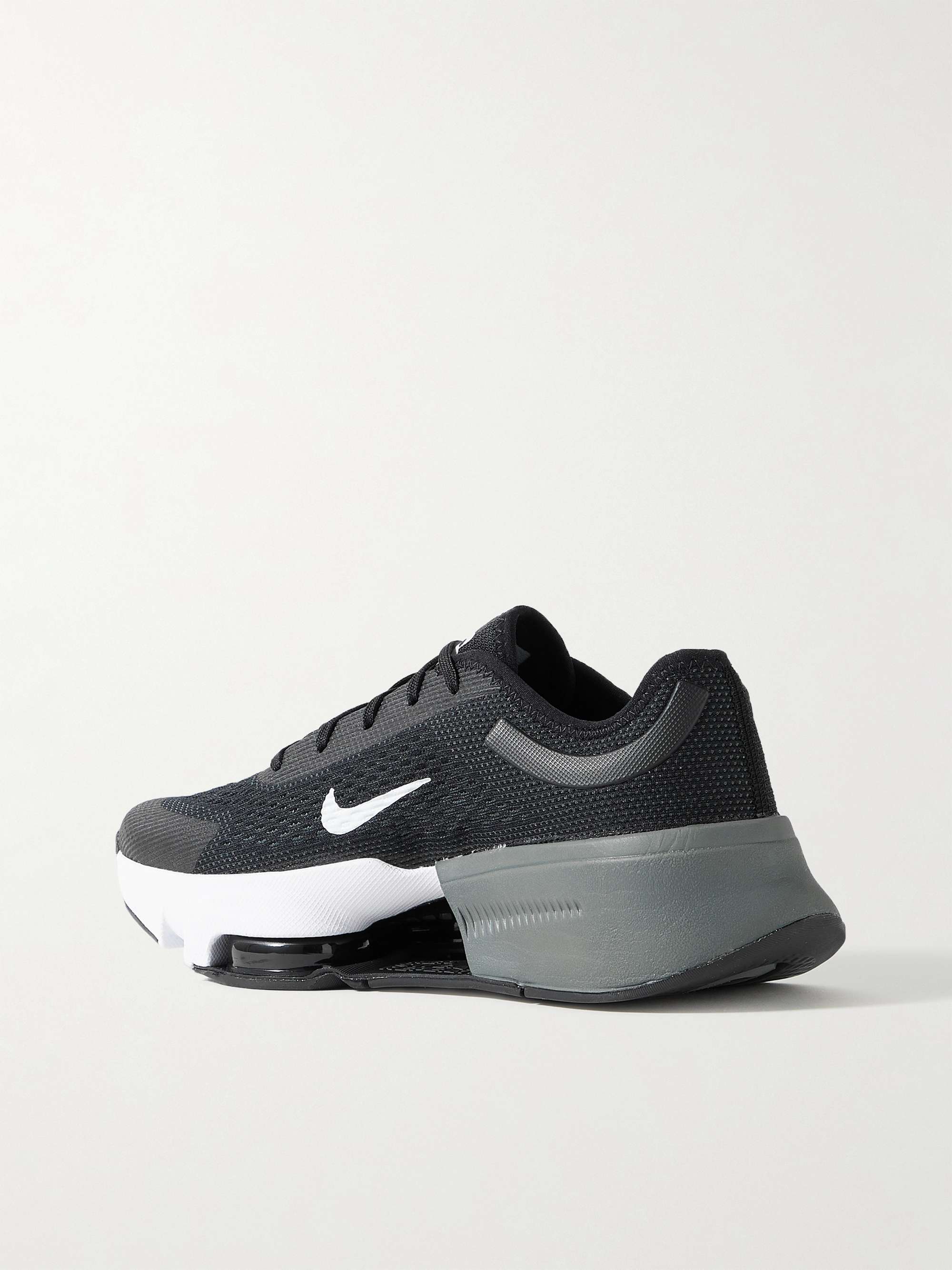NIKE Zoom SuperRep 4 appliquéd mesh sneakers