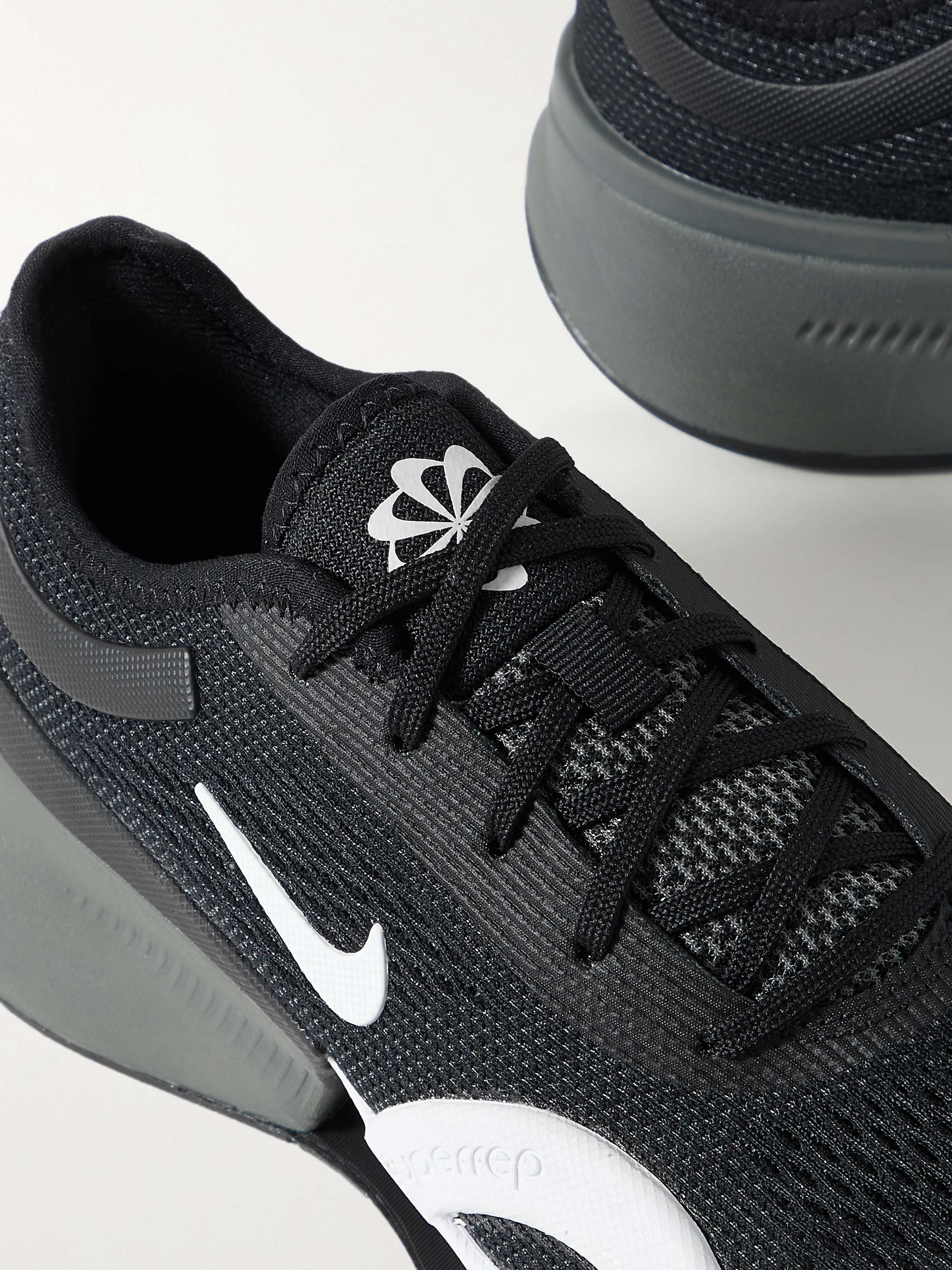 NIKE Zoom SuperRep 4 appliquéd mesh sneakers