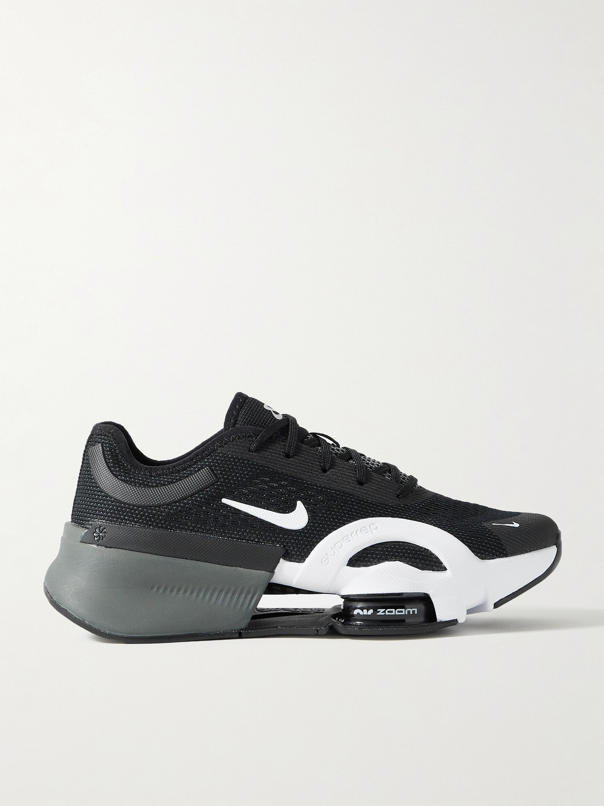 Nike - Zoom Superrep 4 Appliquéd Mesh Sneakers - Black