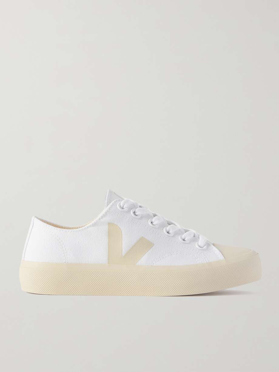 net-a-porter.com | Wata II rubber-trimmed organic cotton-canvas sneakers