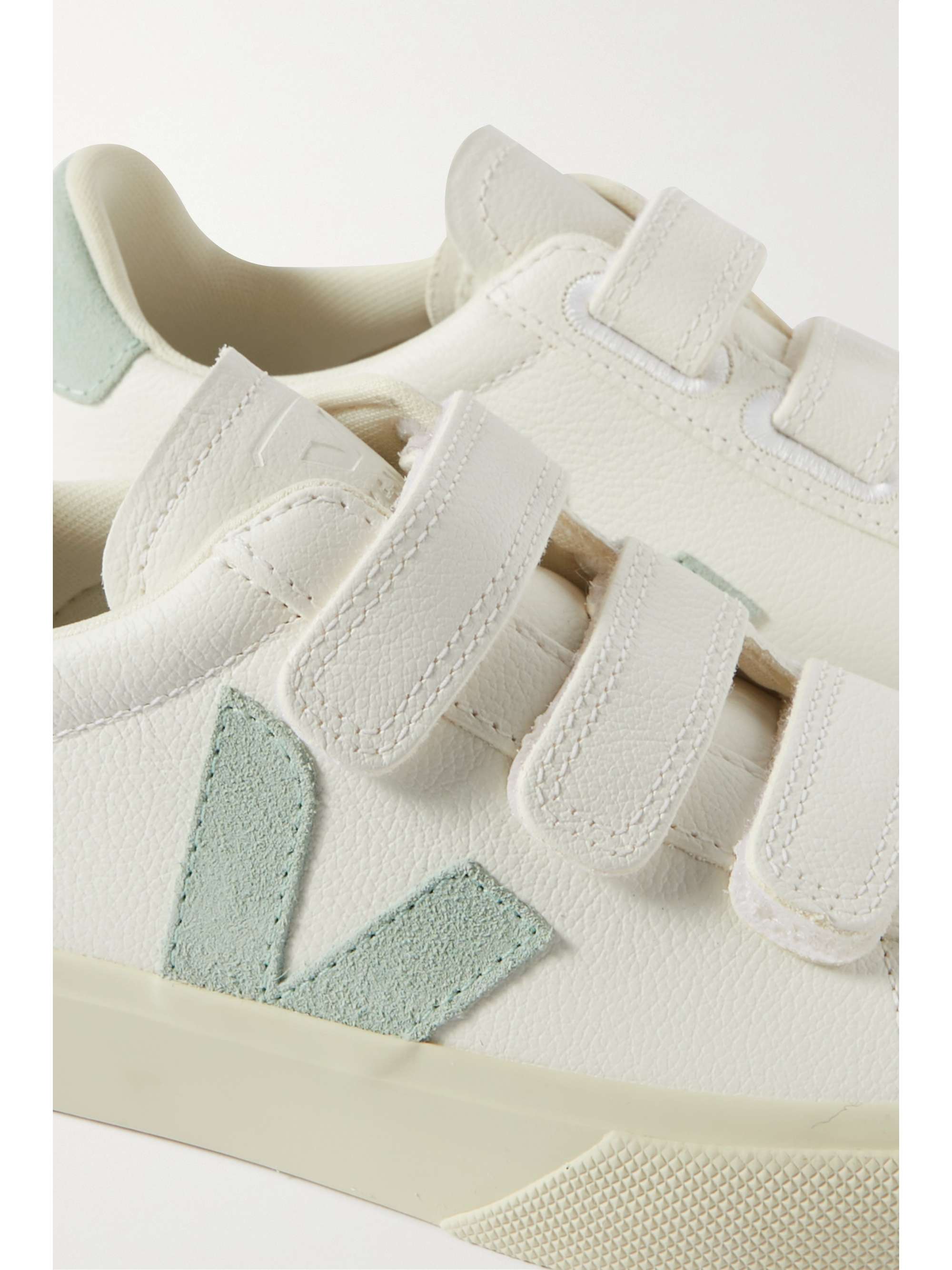 VEJA Recife metallic leather sneakers