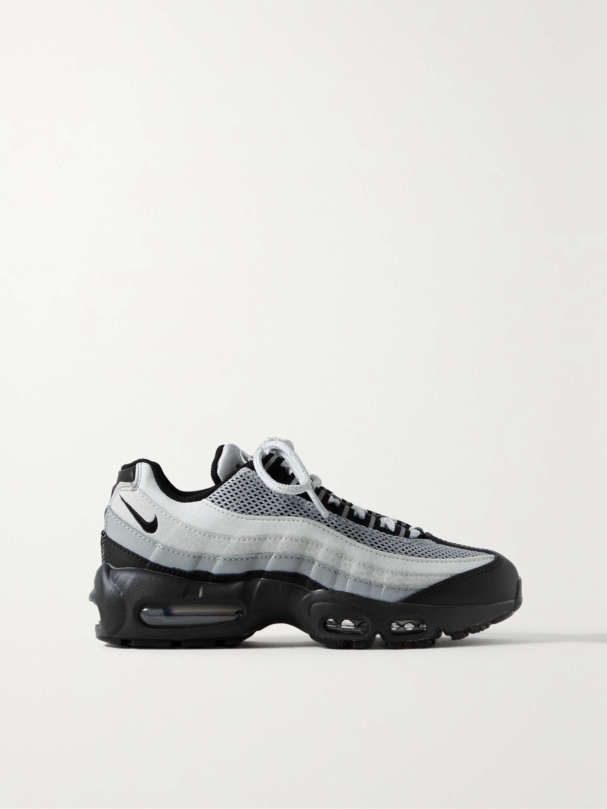 steak aangrenzend lawaai NIKE Air Max 95 LX mesh and leather sneakers | NET-A-PORTER