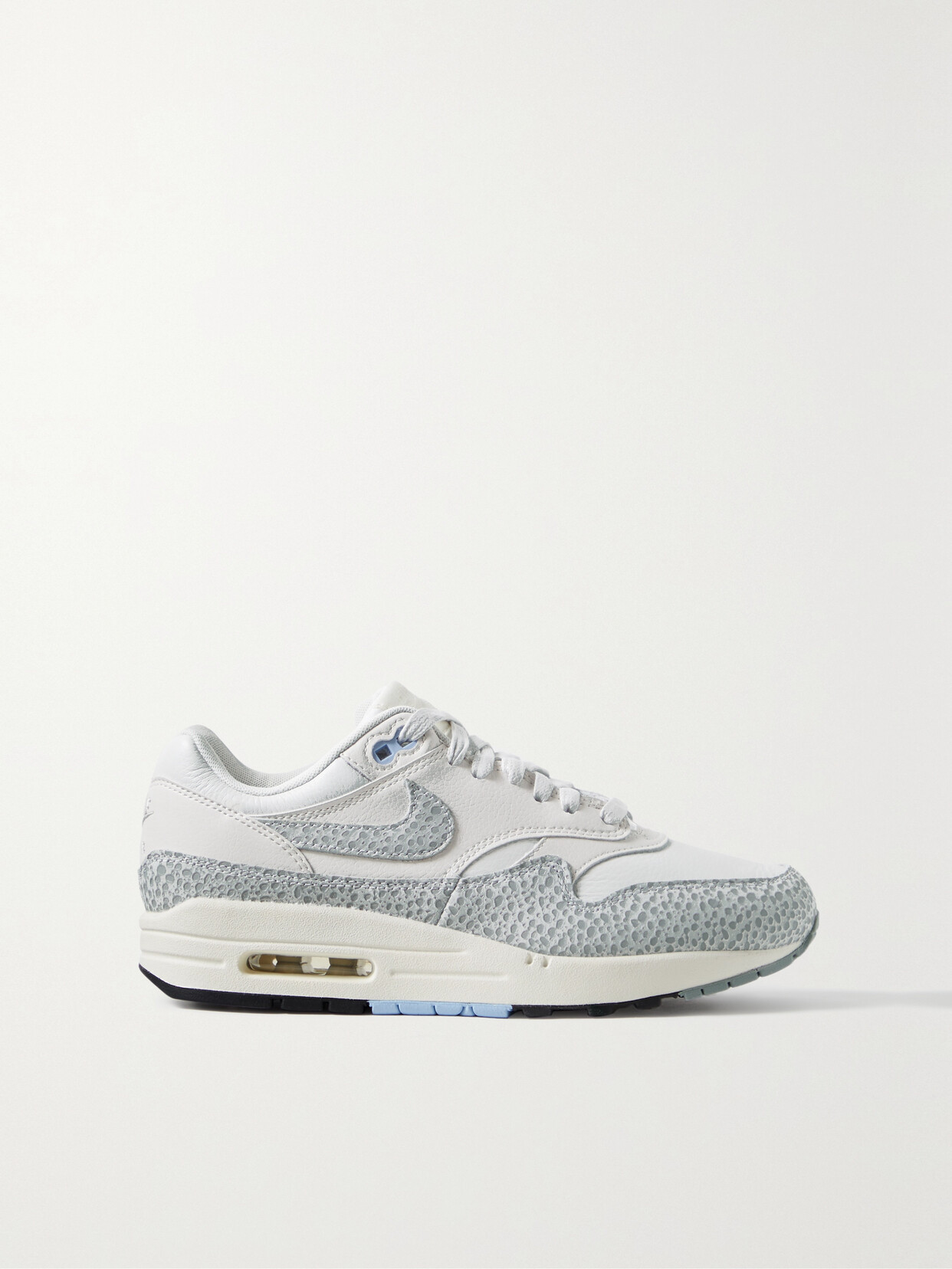 Nike - Air Max 1 Safari Leather Sneakers - White