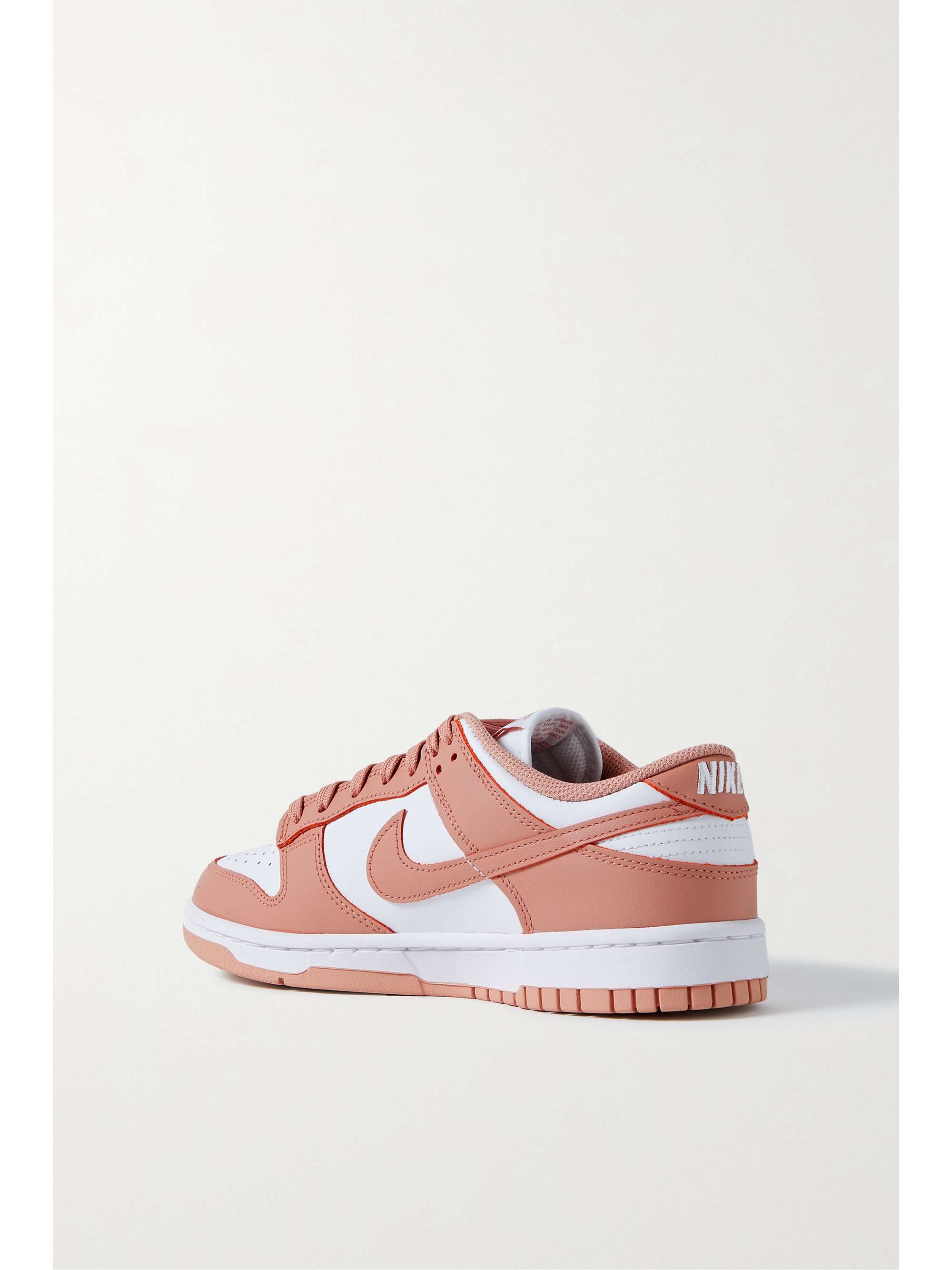 NIKE Dunk Low leather sneakers