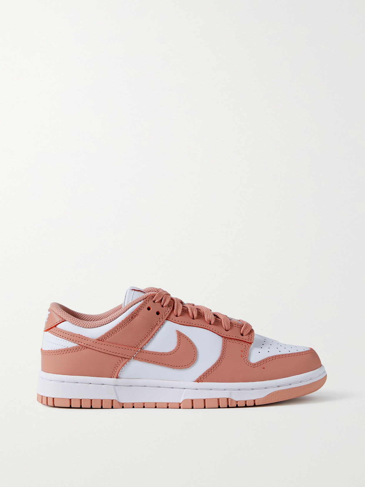 Nike Dunk Low Leather Sneakers - Pink