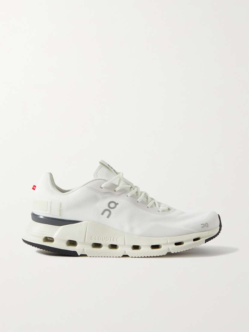 ON Cloudnova Form Mesh And Leather Sneakers