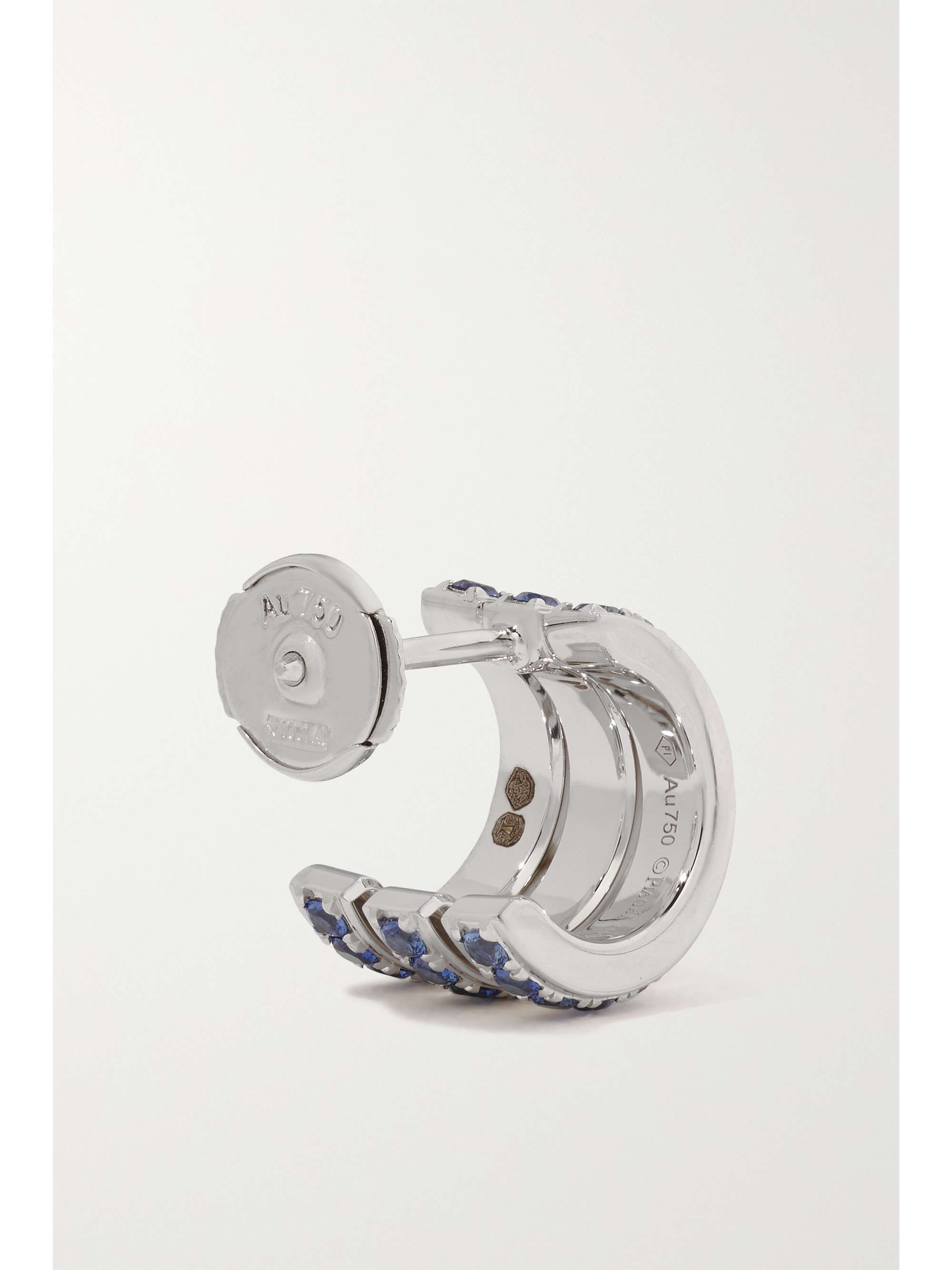 PIAGET Possession 18-karat white gold, sapphire and diamond single earring