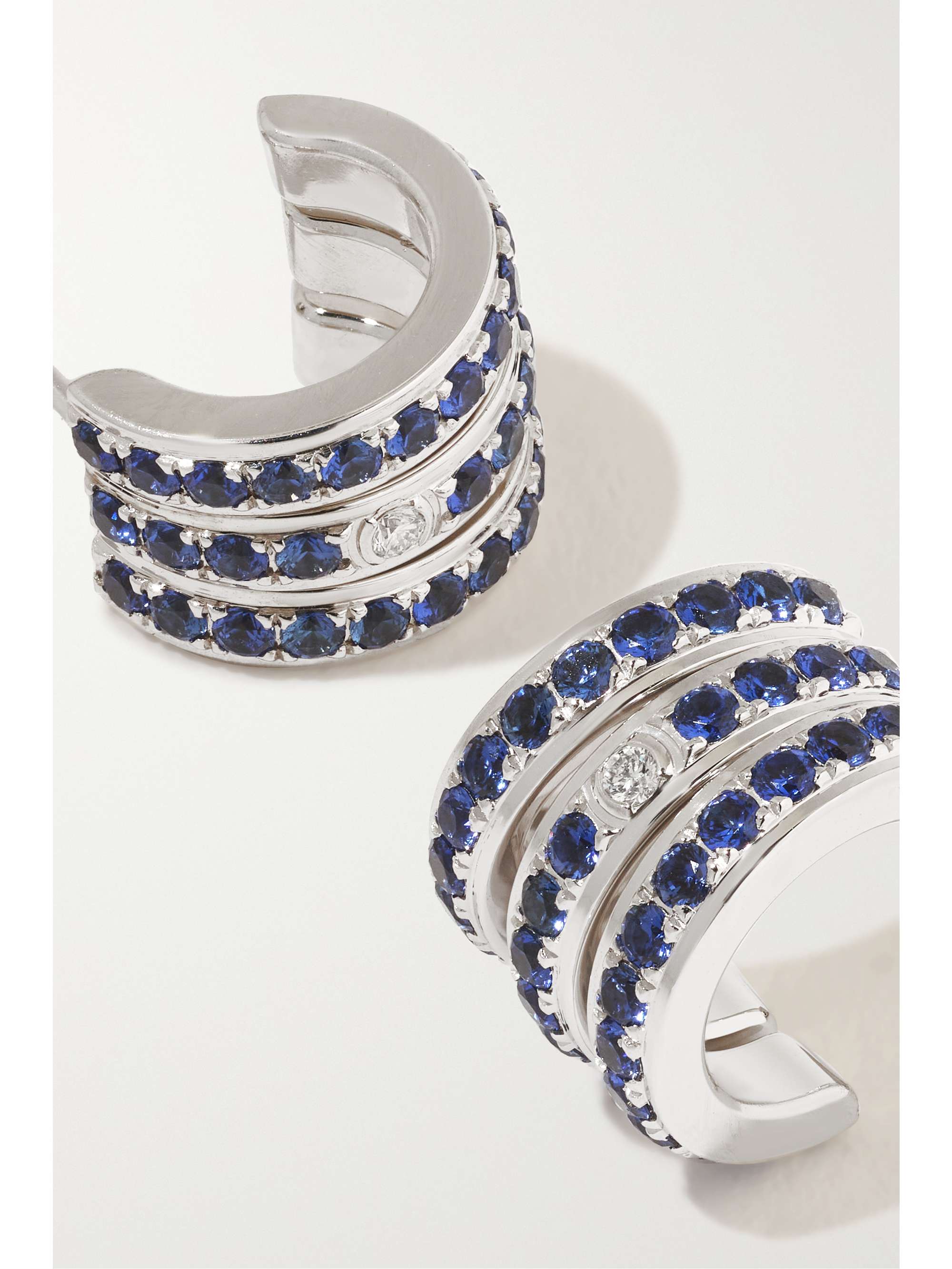 PIAGET Possession 18-karat white gold, sapphire and diamond single earring