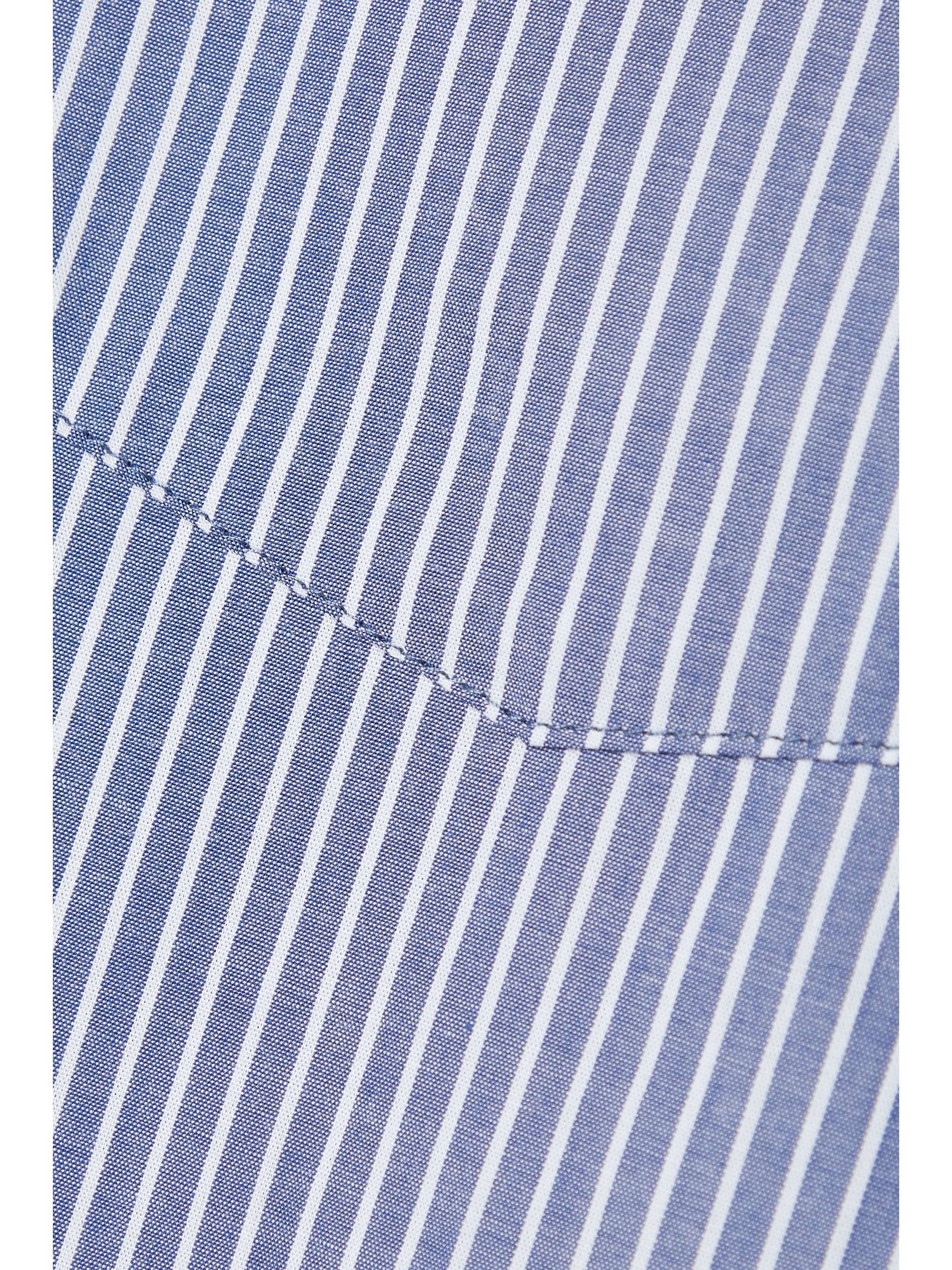 ANINE BING Mika striped cotton-poplin shirt