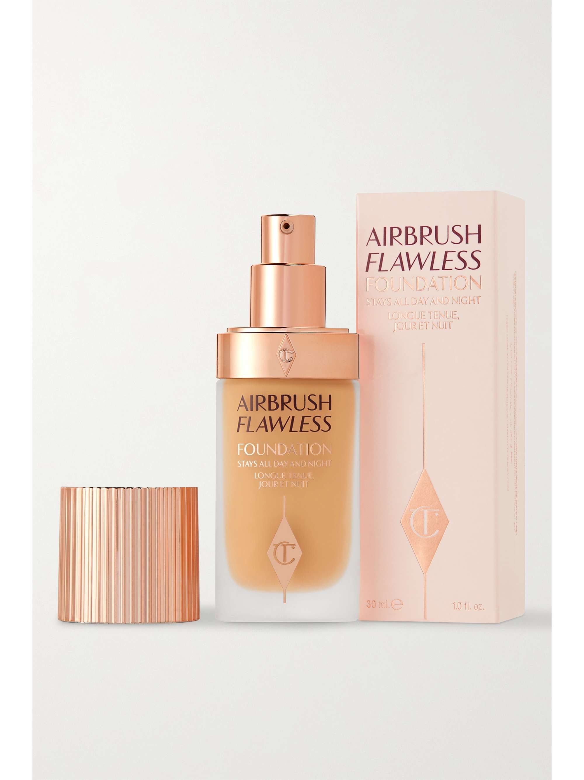 CHARLOTTE TILBURY Fond de teint Airbrush Flawless, 6 Warm, 30 ml