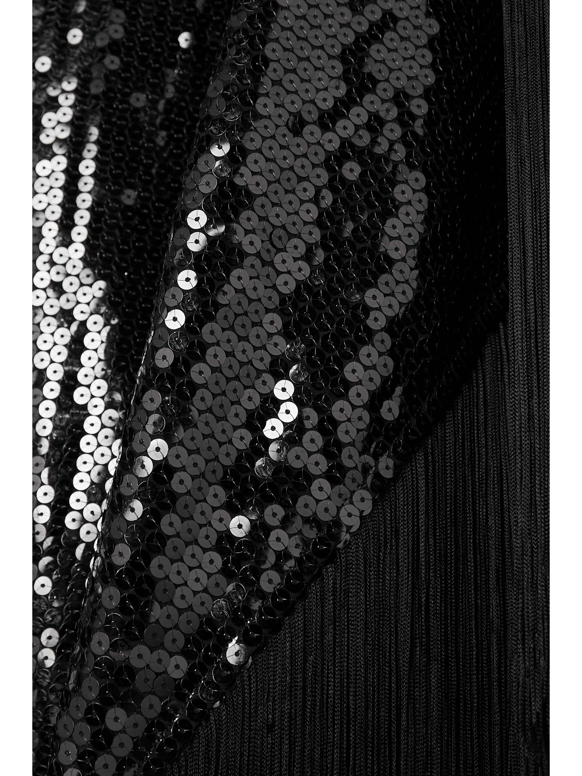 TALLER MARMO + NET SUSTAIN Mrs. Ross fringed crepe kaftan