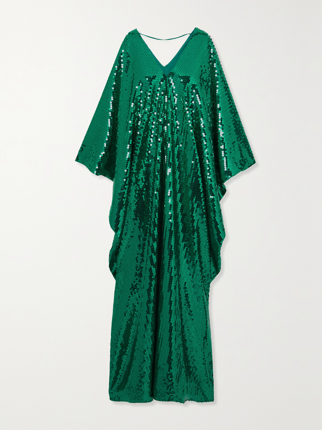 Taller Marmo - Gala Disco Sequined Crepe Gown - Green