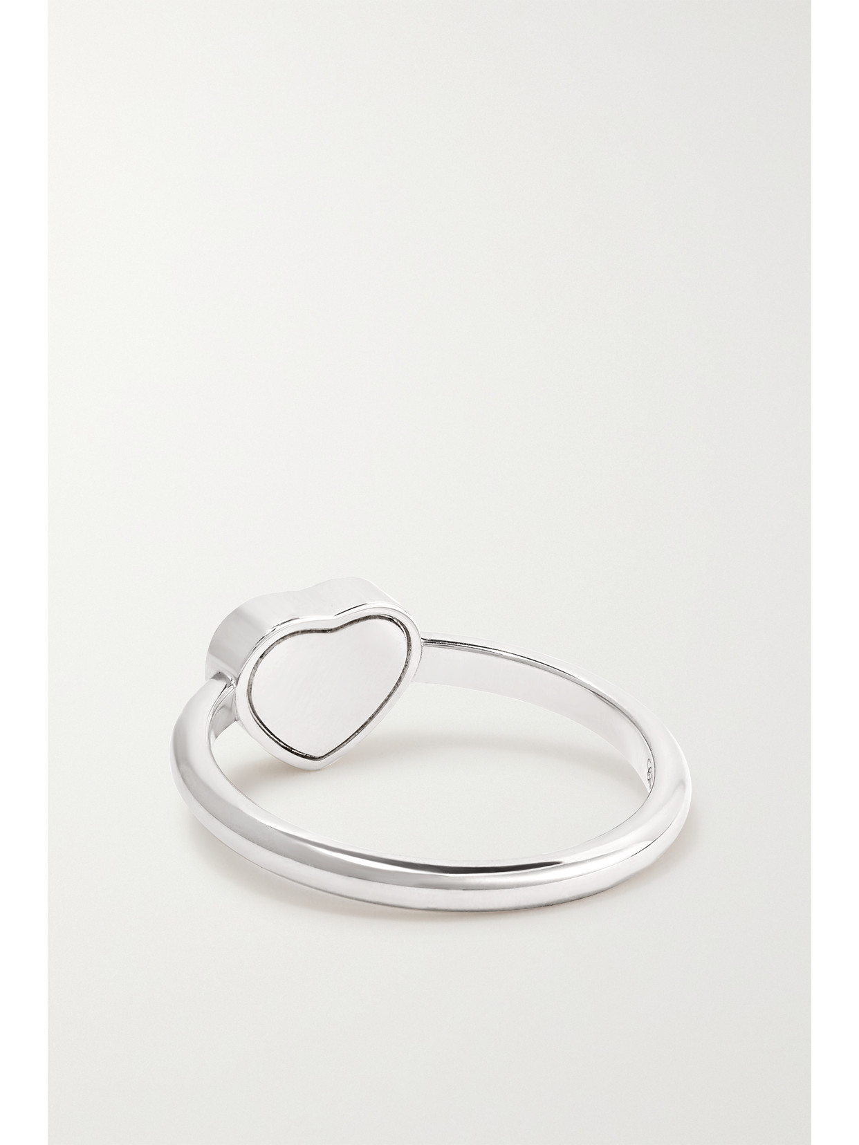 Chopard My Happy Hearts 18-karat White Gold Diamond Ring In Gold