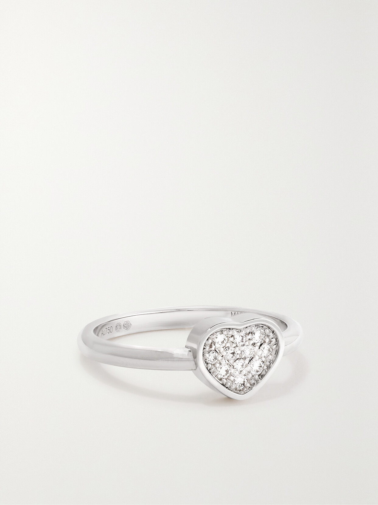 Chopard My Happy Hearts 18-karat White Gold Diamond Ring