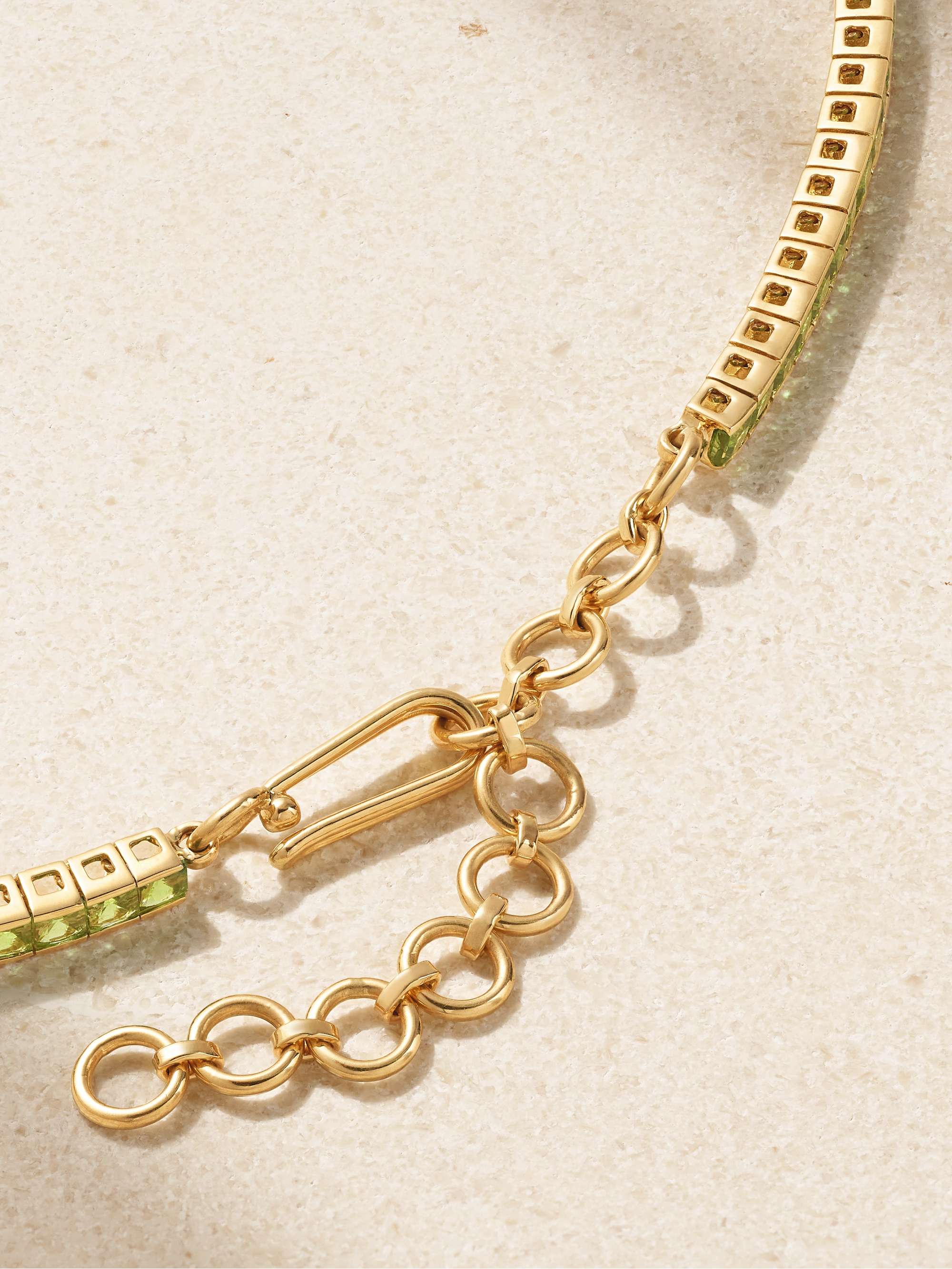 ANANYA 18-karat gold multi-stone choker