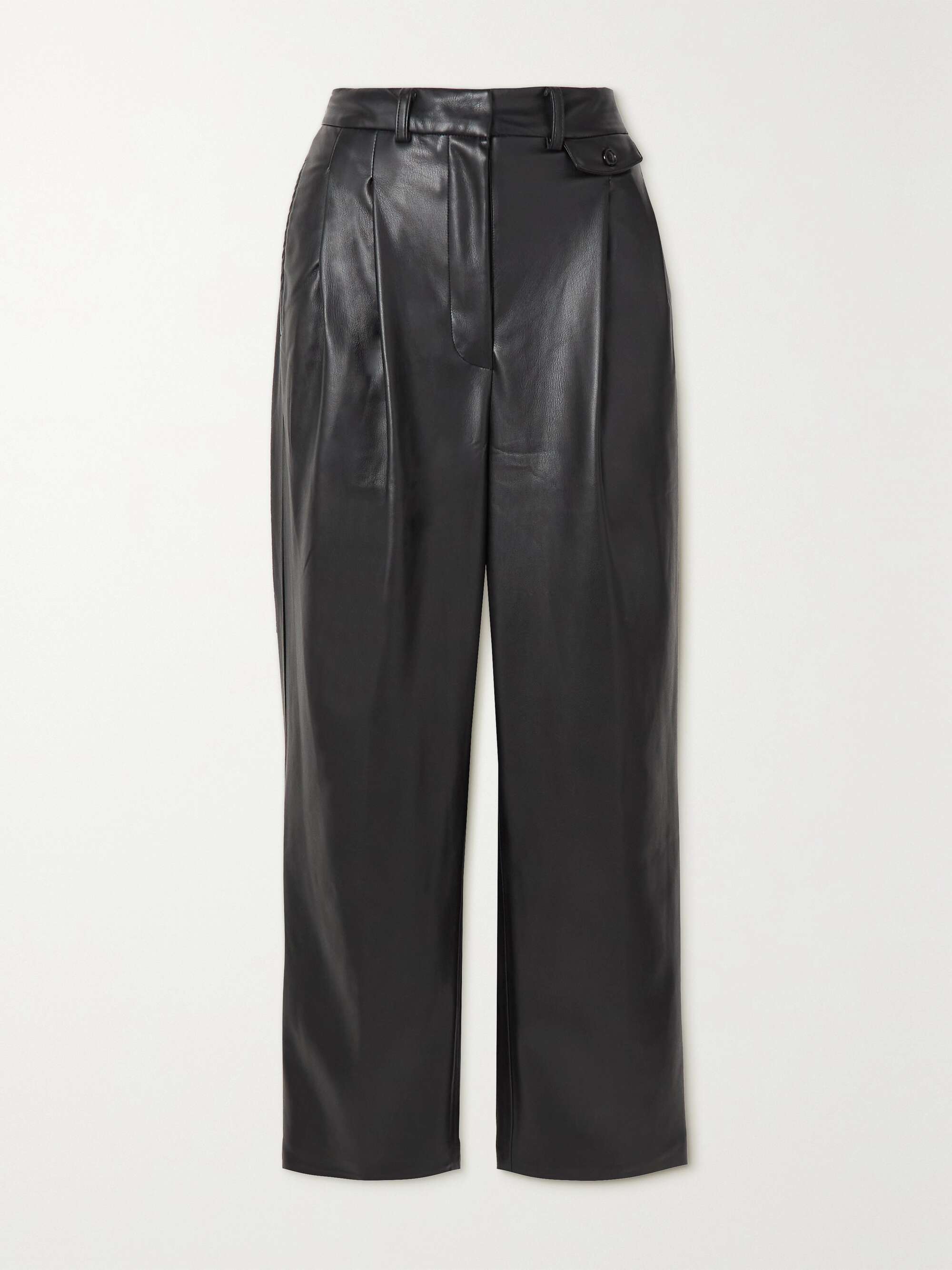 THE FRANKIE SHOP Pernille faux leather straight-leg pants | NET-A-PORTER