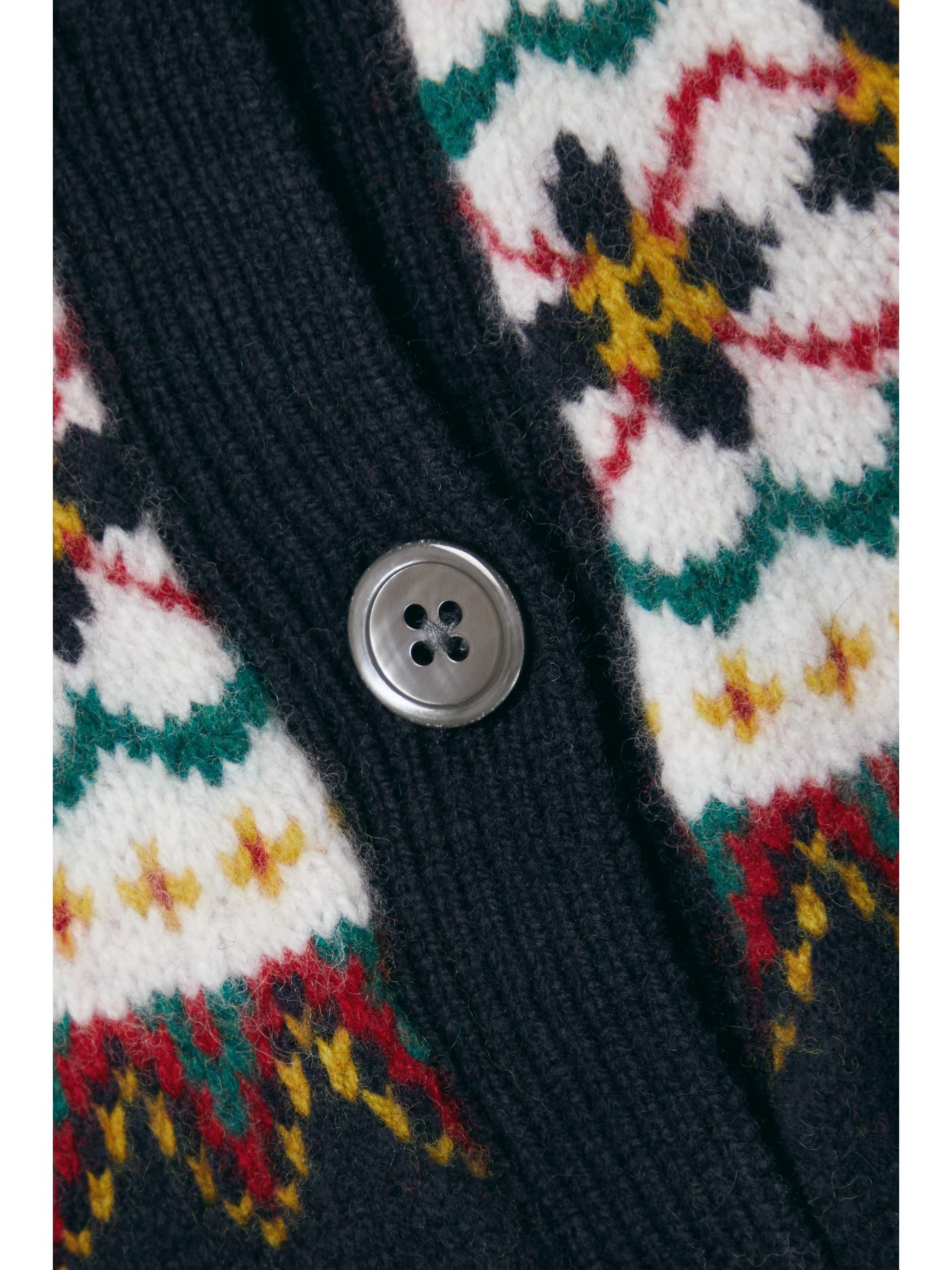 ALEX MILL Hilde Fair Isle wool cardigan