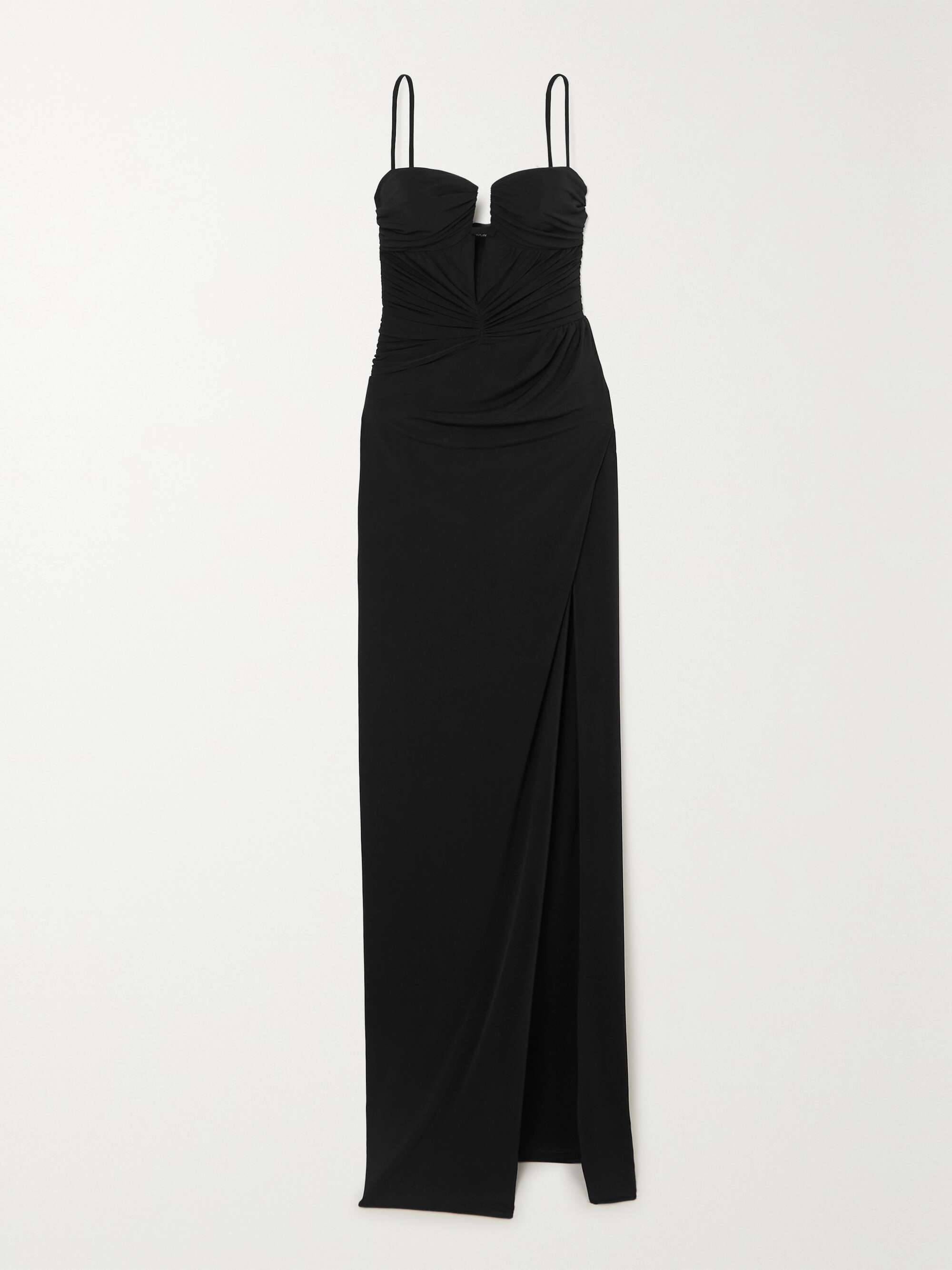 Caroline ruched jersey gown