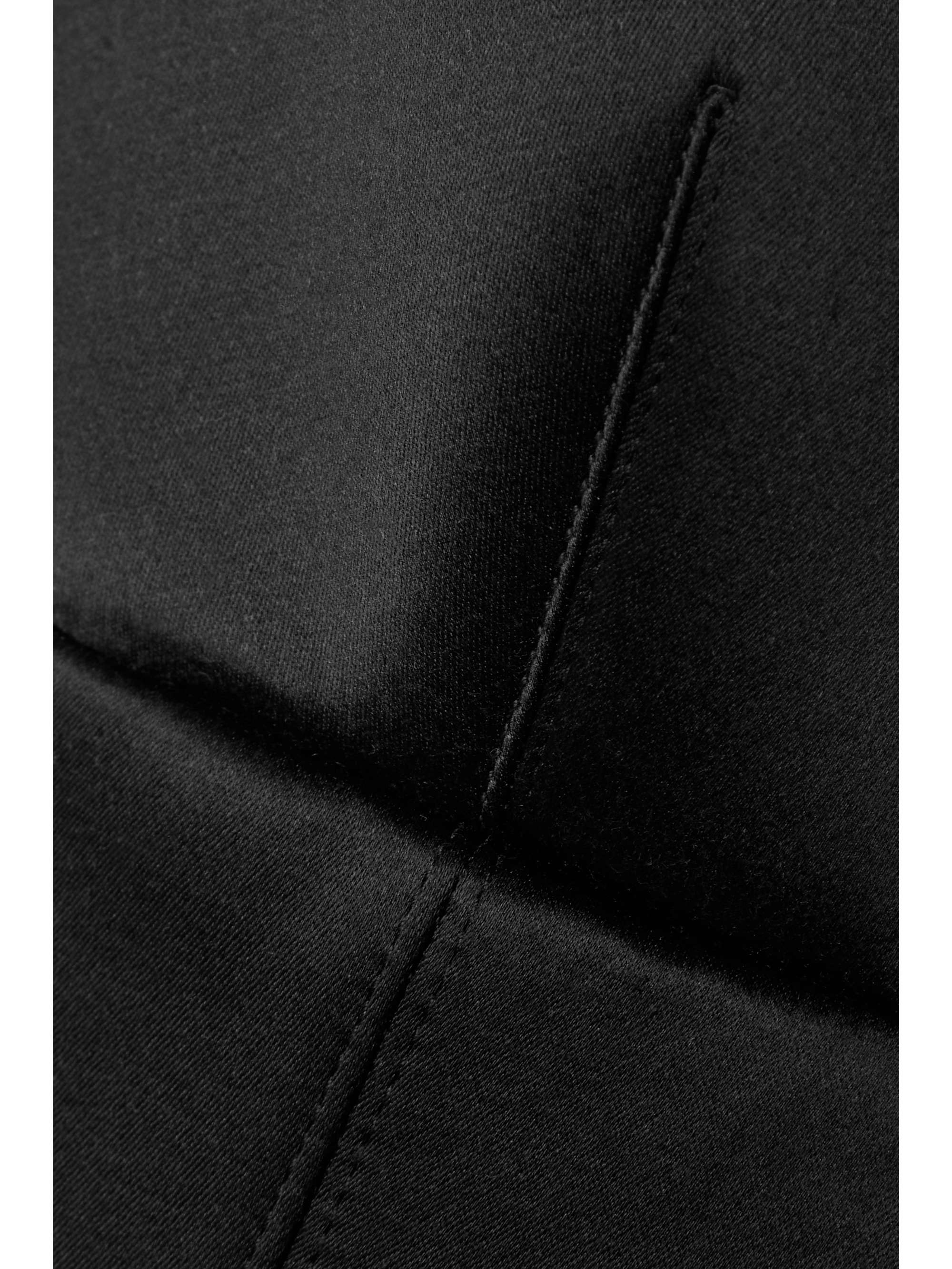 BRANDON MAXWELL Silk-satin mini dress