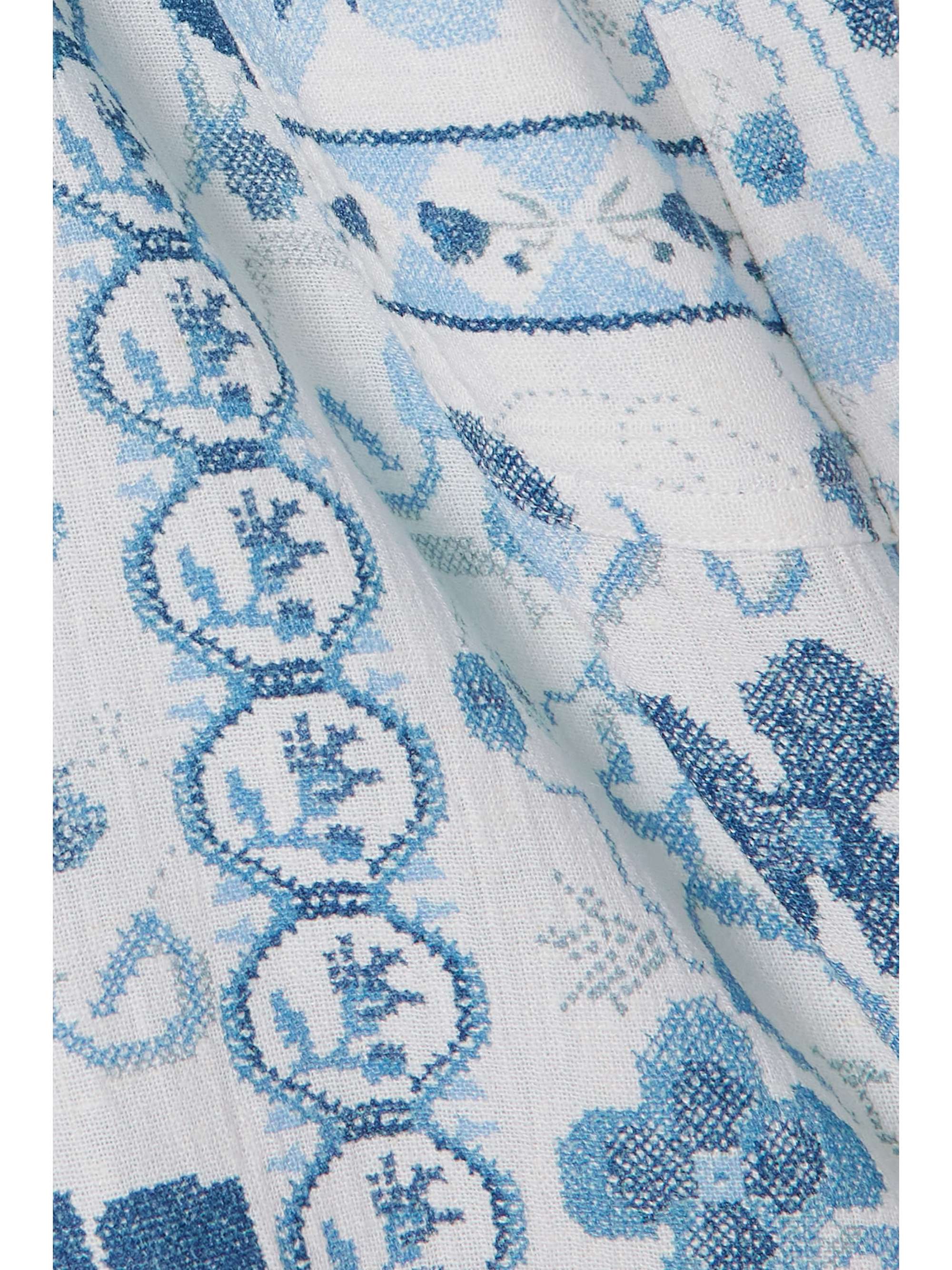 SEE BY CHLOÉ Caravan 刺绣巴里纱女衫