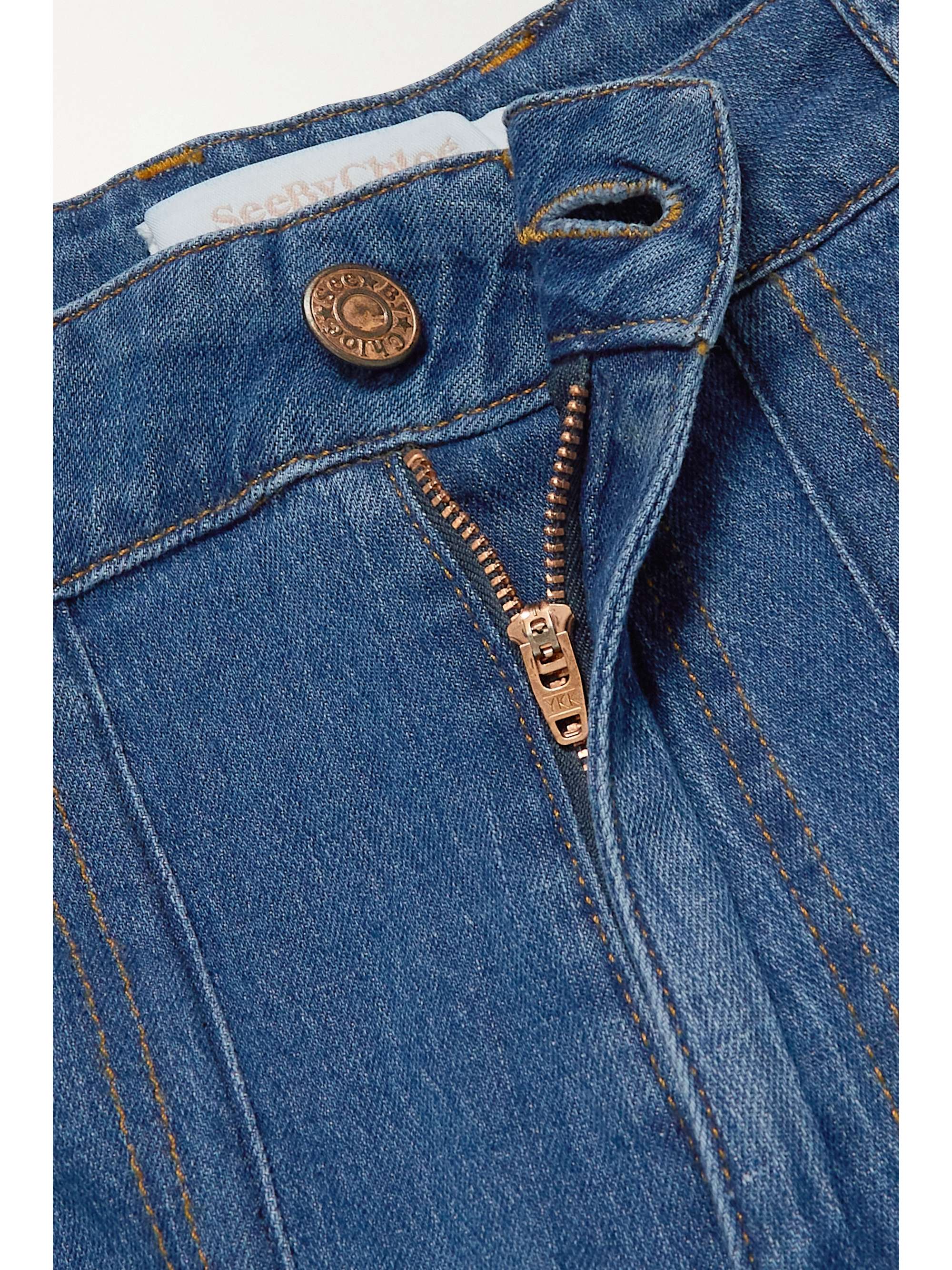 SEE BY CHLOÉ High-rise wide-leg jeans