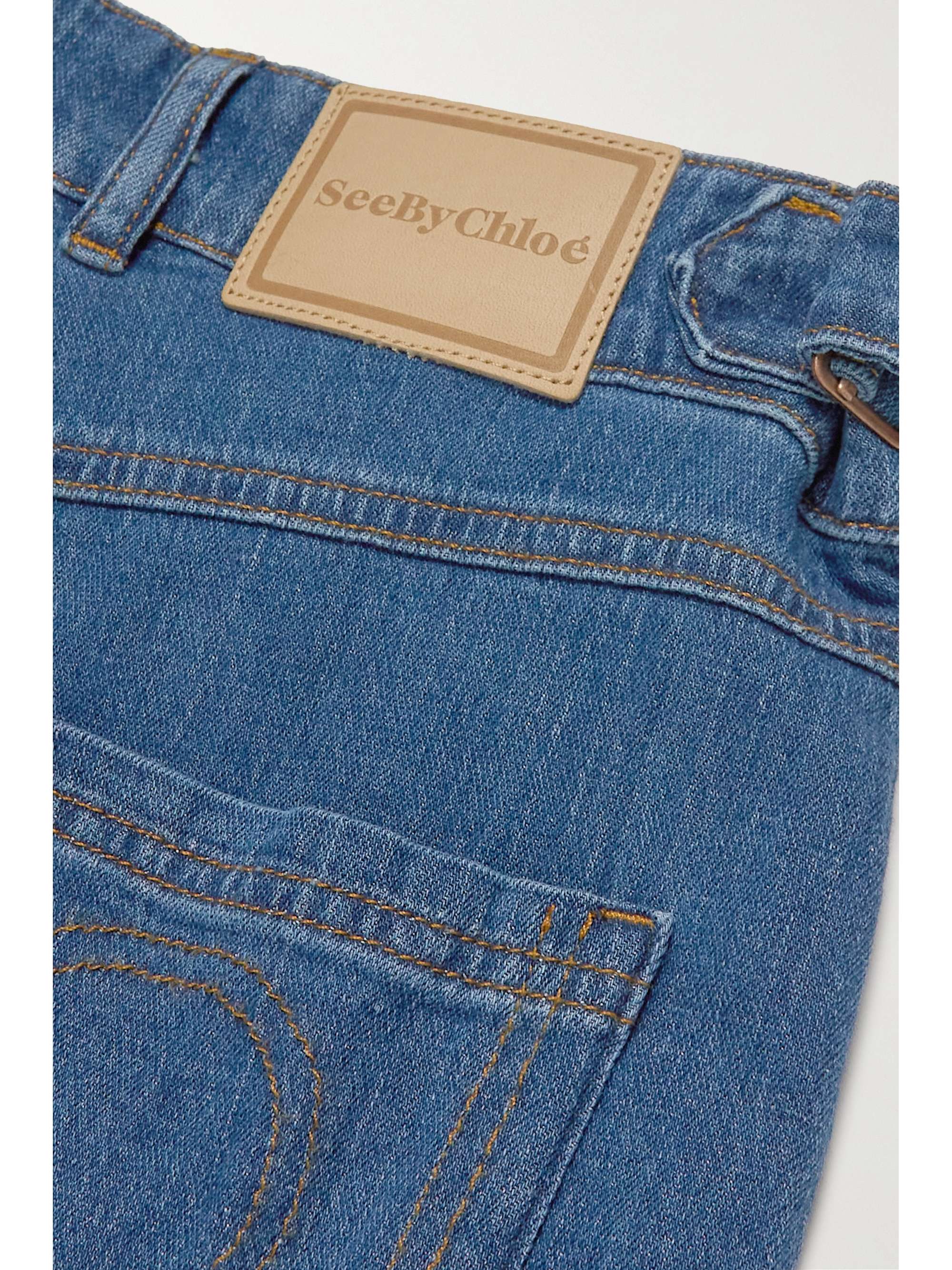 SEE BY CHLOÉ High-rise wide-leg jeans