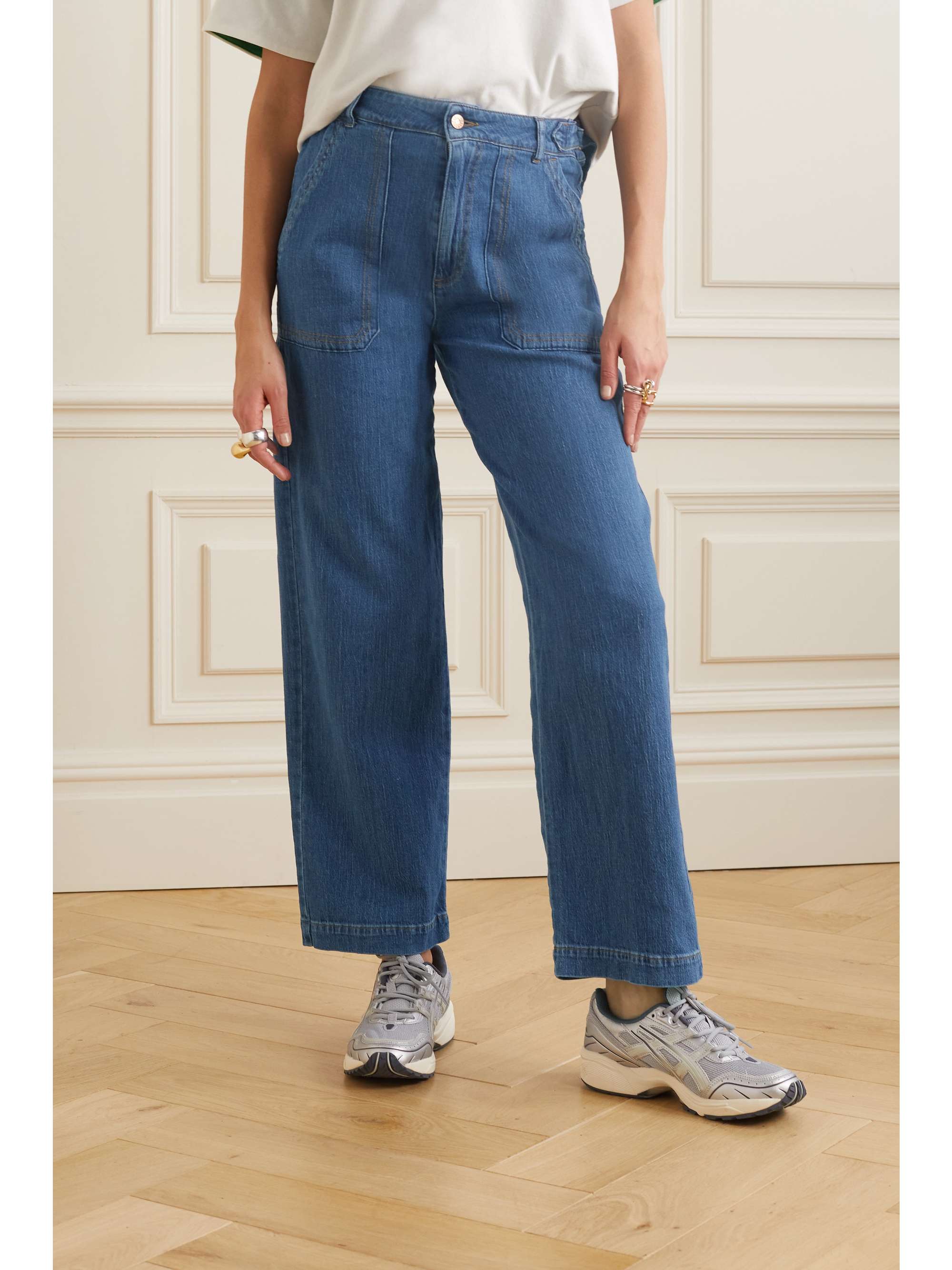 SEE BY CHLOÉ High-rise wide-leg jeans
