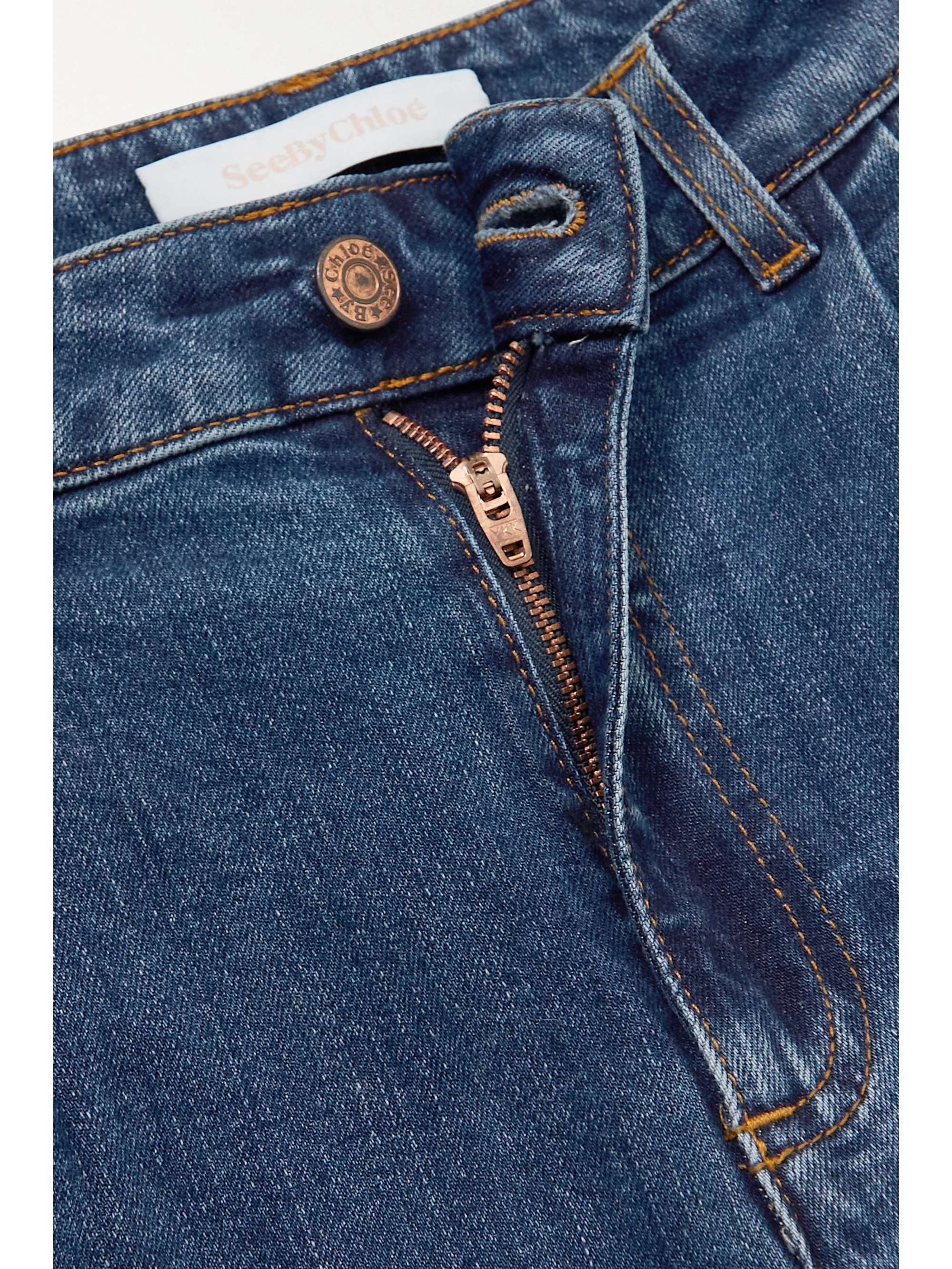 SEE BY CHLOÉ High-rise tapered jeans