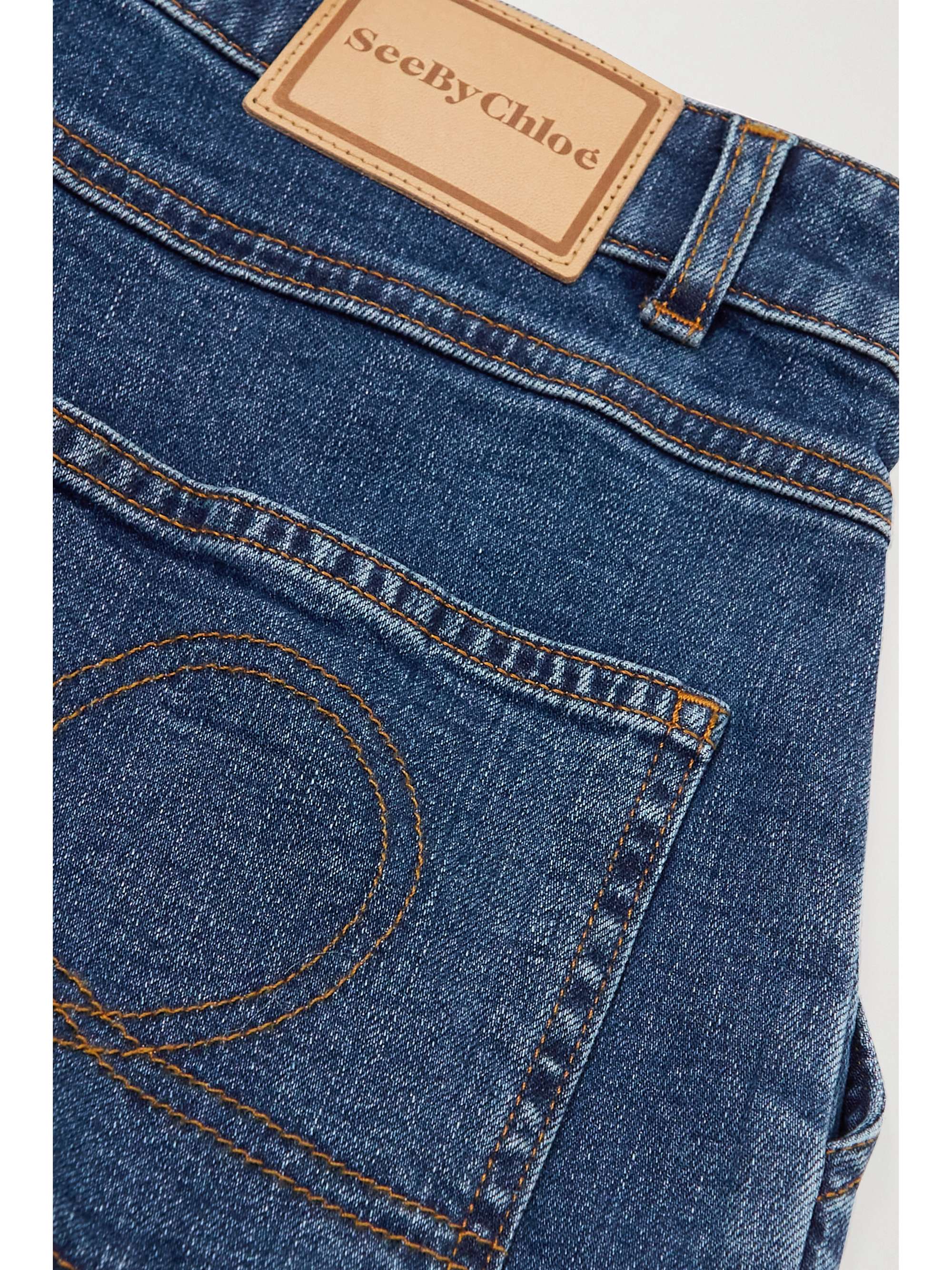 SEE BY CHLOÉ High-rise tapered jeans