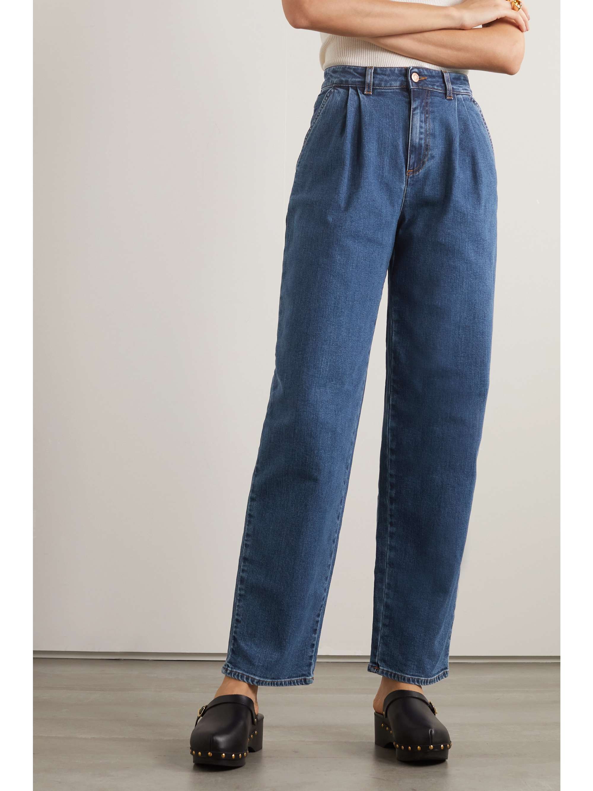 SEE BY CHLOÉ High-rise tapered jeans