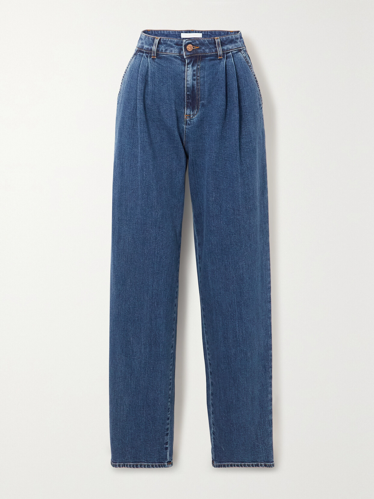 SEE BY CHLOÉ HIGH-RISE TAPERED JEANS