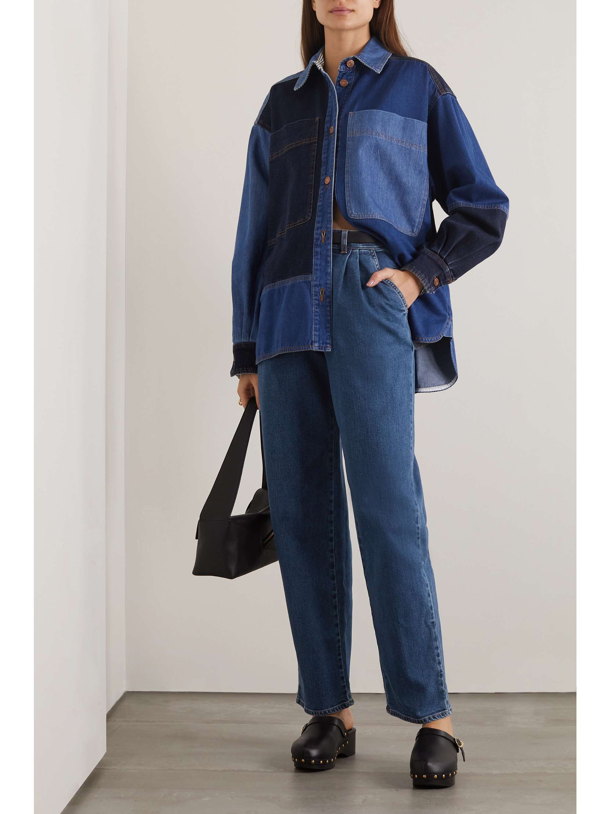 SEE BY CHLOÉ High-rise tapered jeans