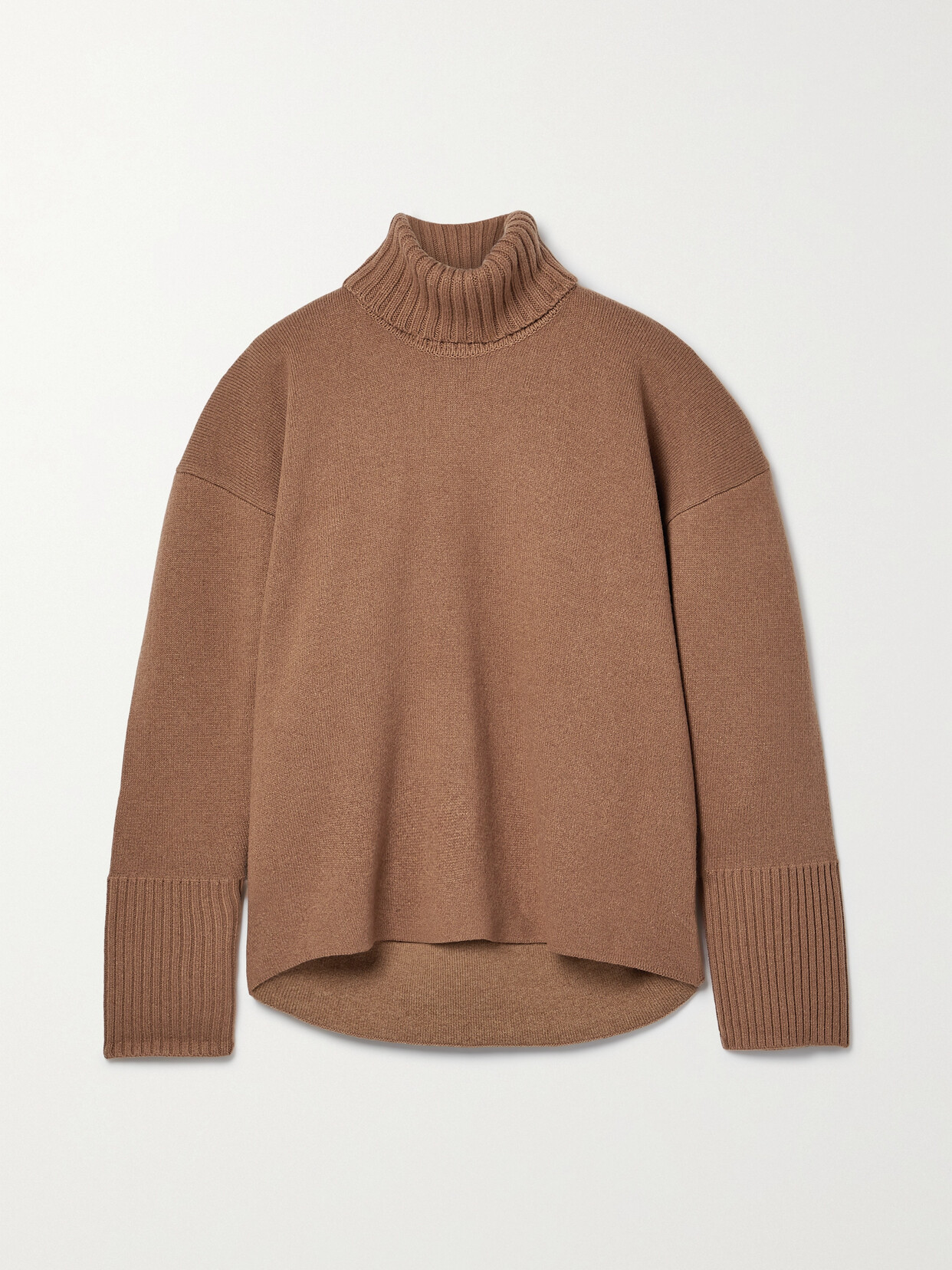 Proenza Schouler Cashmere-blend Turtleneck Sweater - Brown