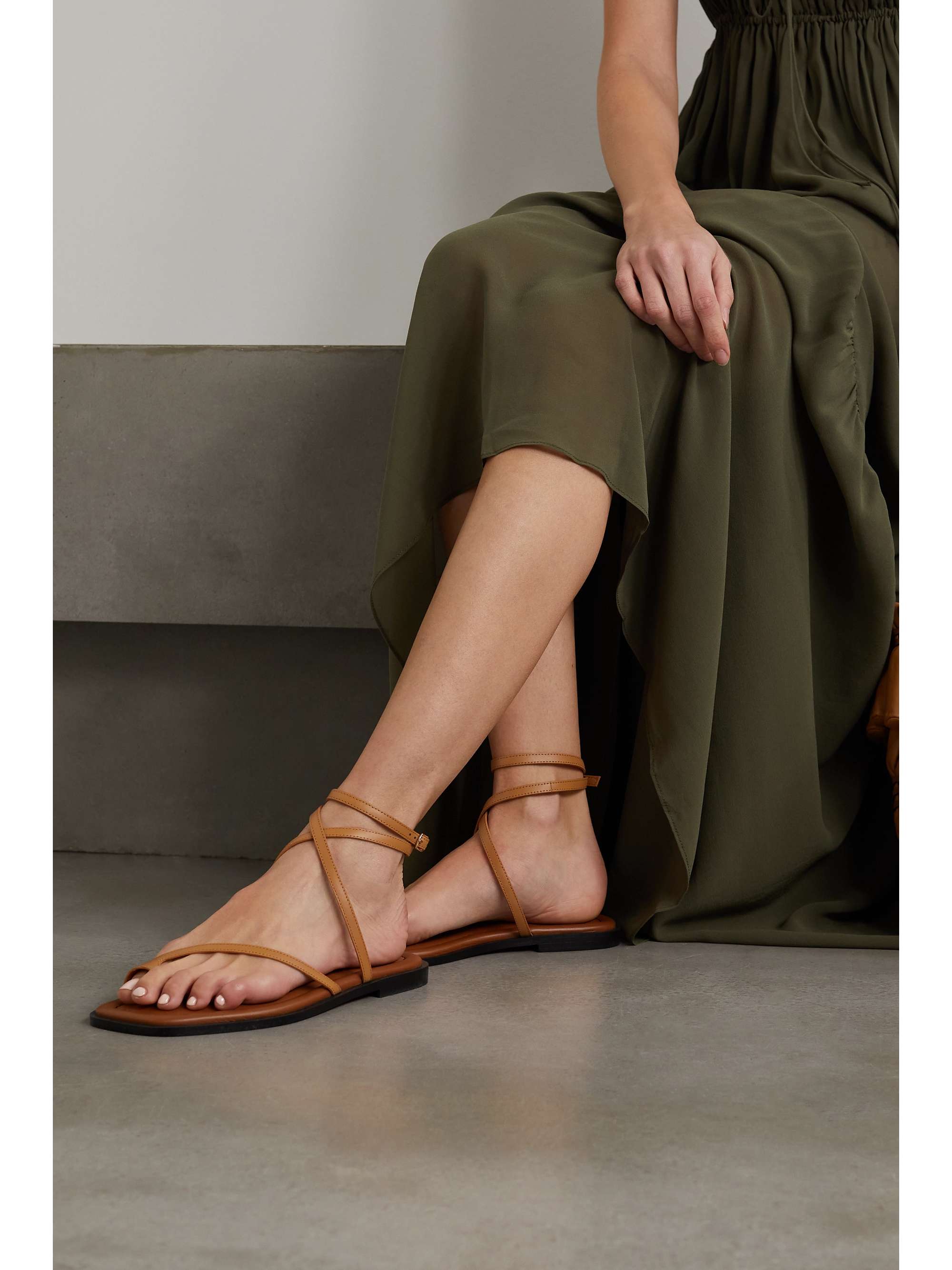 emery heels in ivory leather