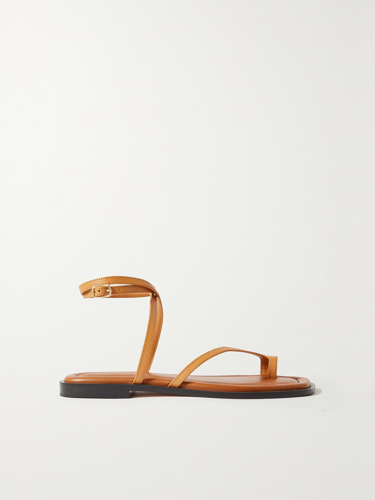 A Emery - Piper Leather Sandals - Brown